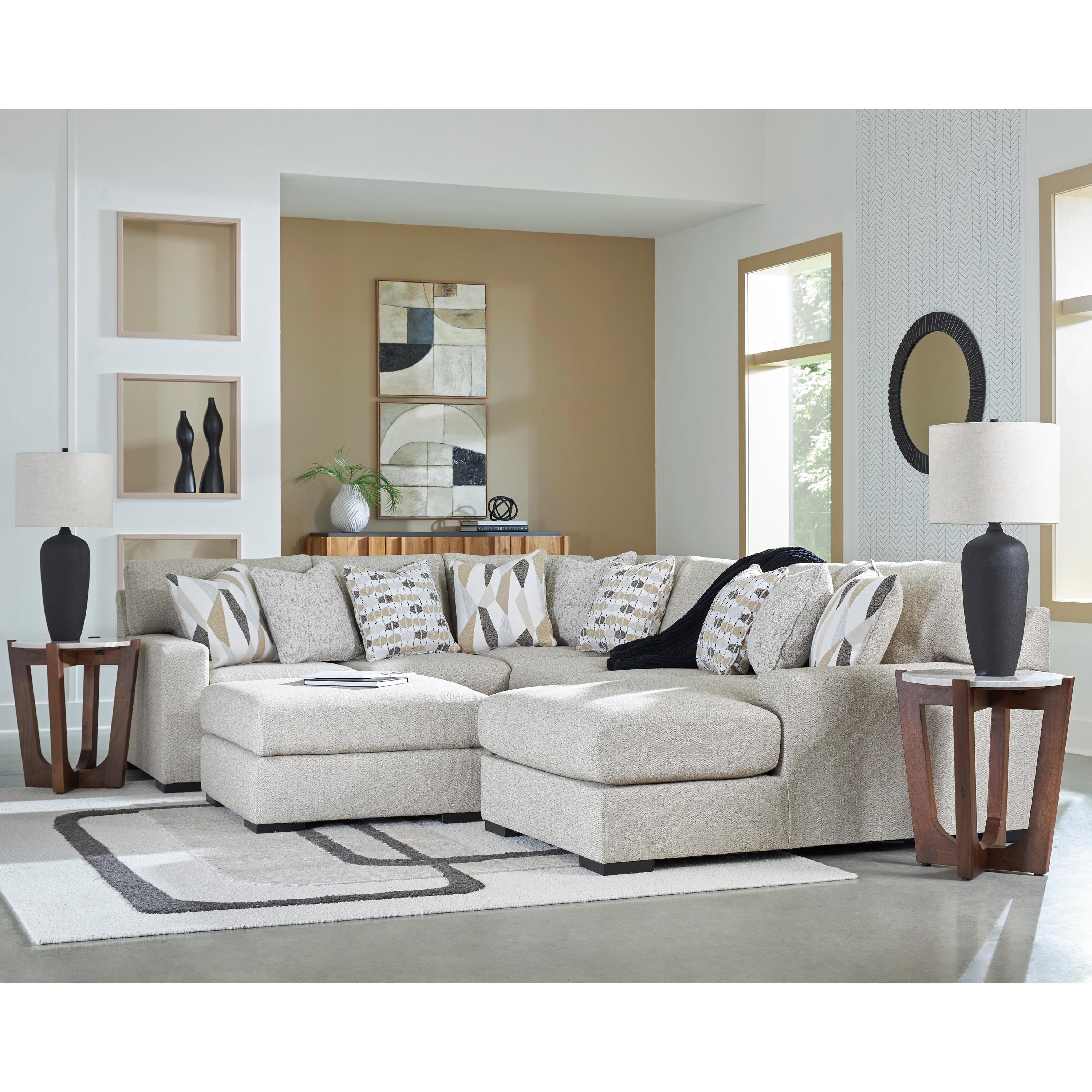 Benchcraft Laurelgrove 7510508 Oversized Accent Ottoman IMAGE 5
