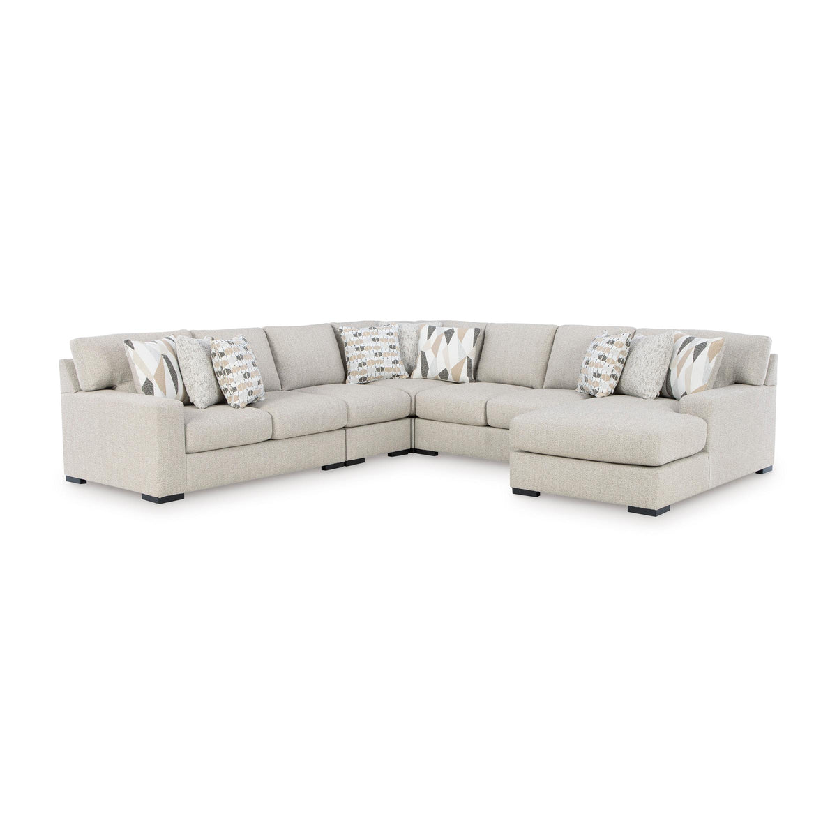 Benchcraft Laurelgrove 75105S12 5 pc Sectional with Chaise IMAGE 1