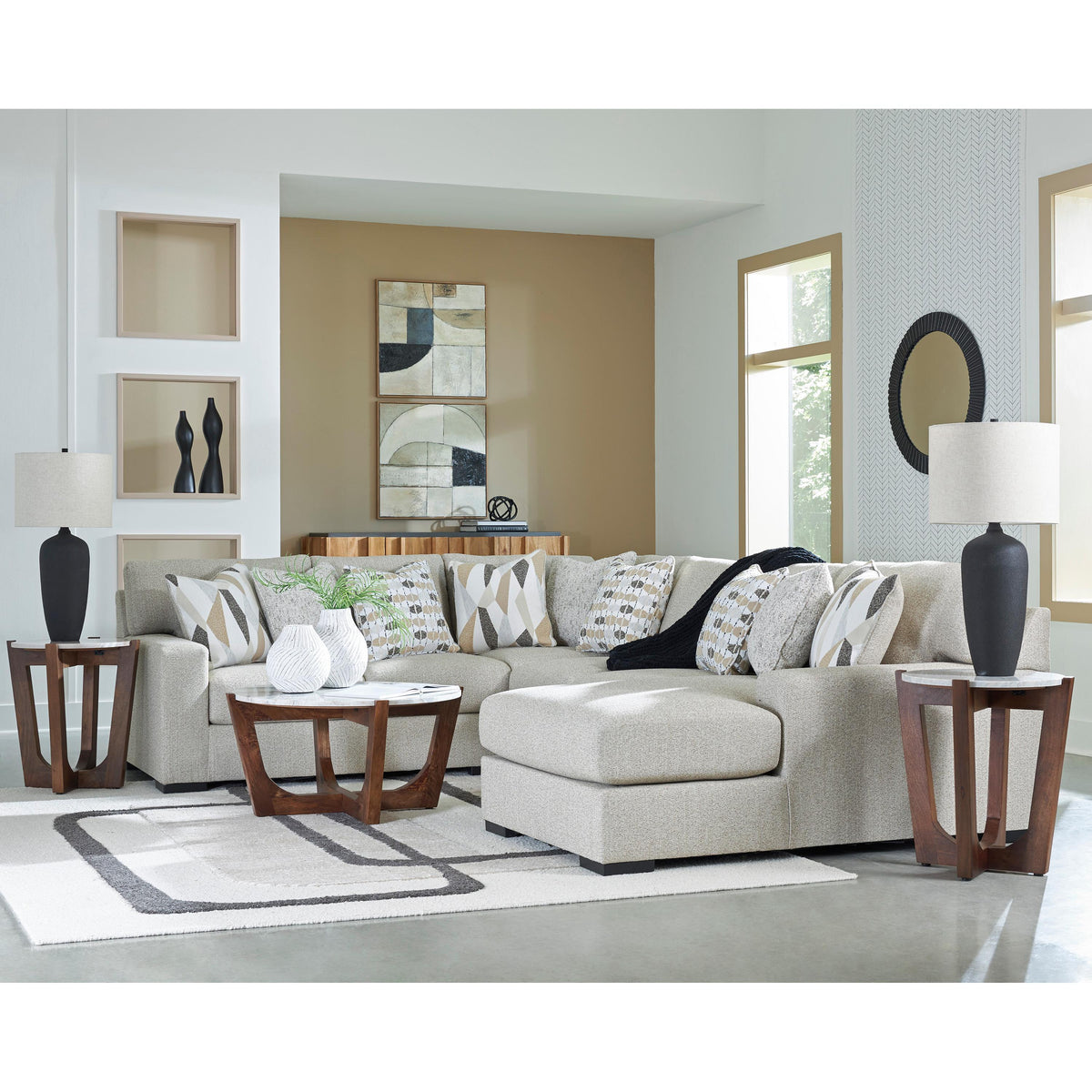 Benchcraft Laurelgrove 75105S2 4 pc Sectional with Chaise IMAGE 3