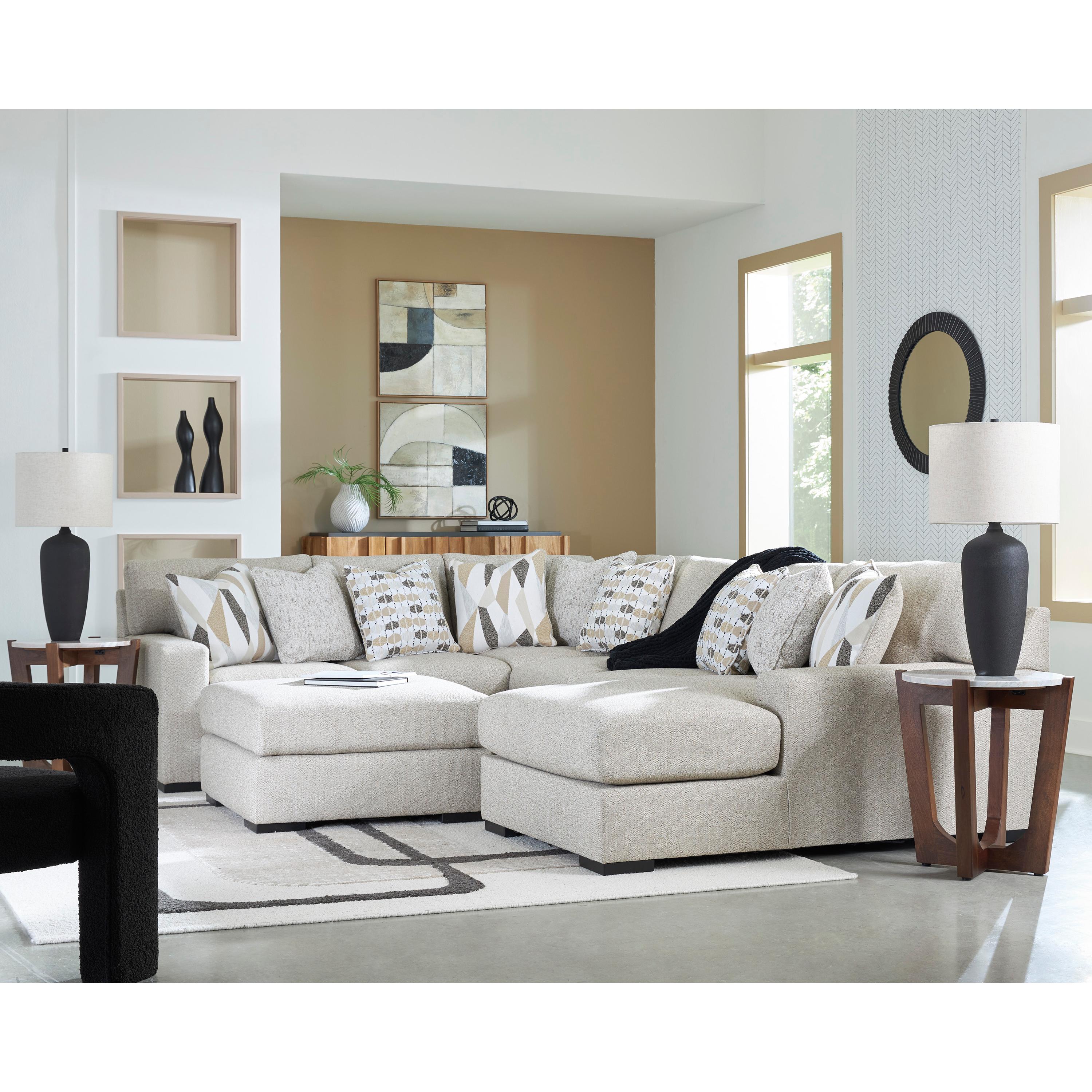Benchcraft Laurelgrove 75105S2 4 pc Sectional with Chaise IMAGE 6