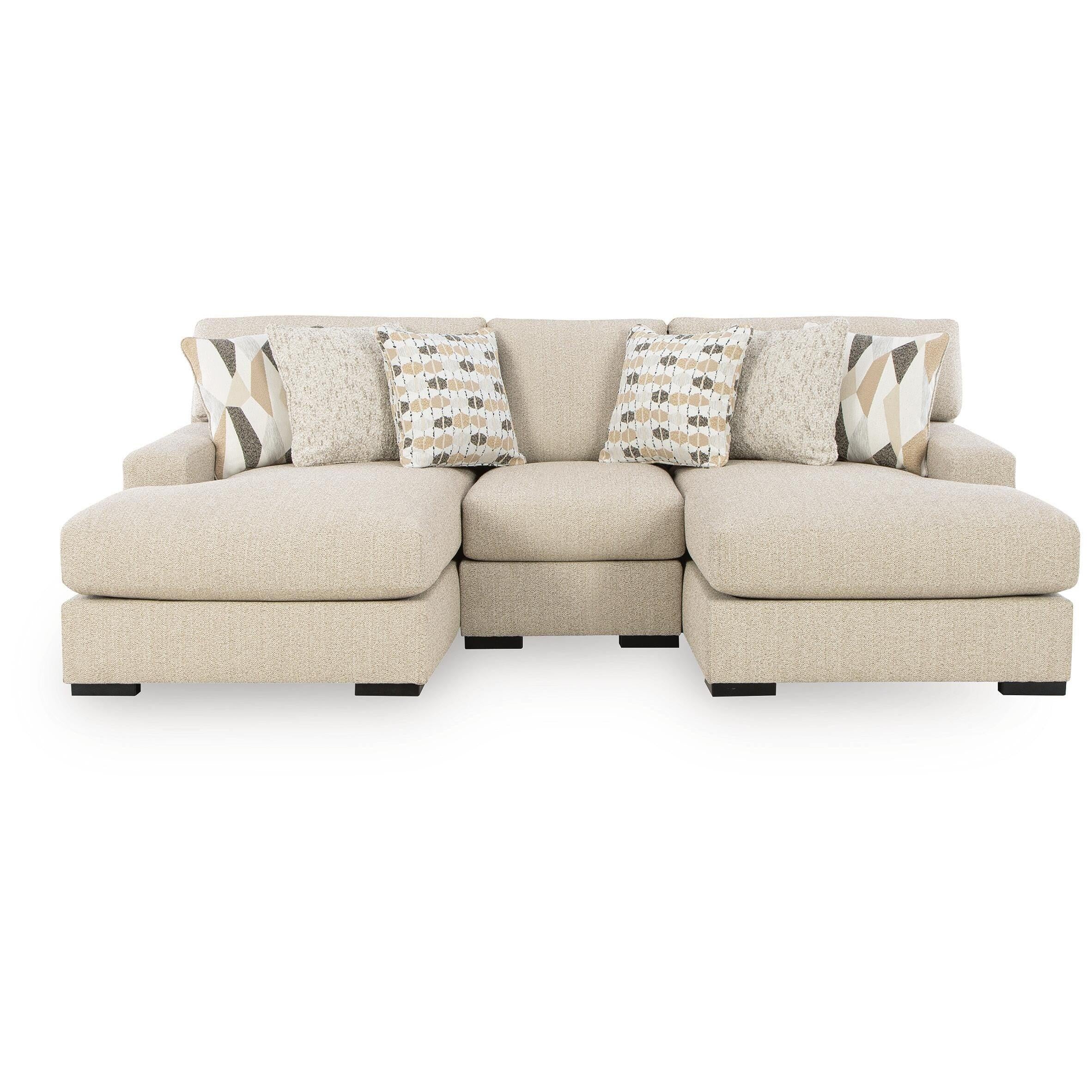 Benchcraft Laurelgrove 75105S8 3 pc Double Chaise Sectional IMAGE 1