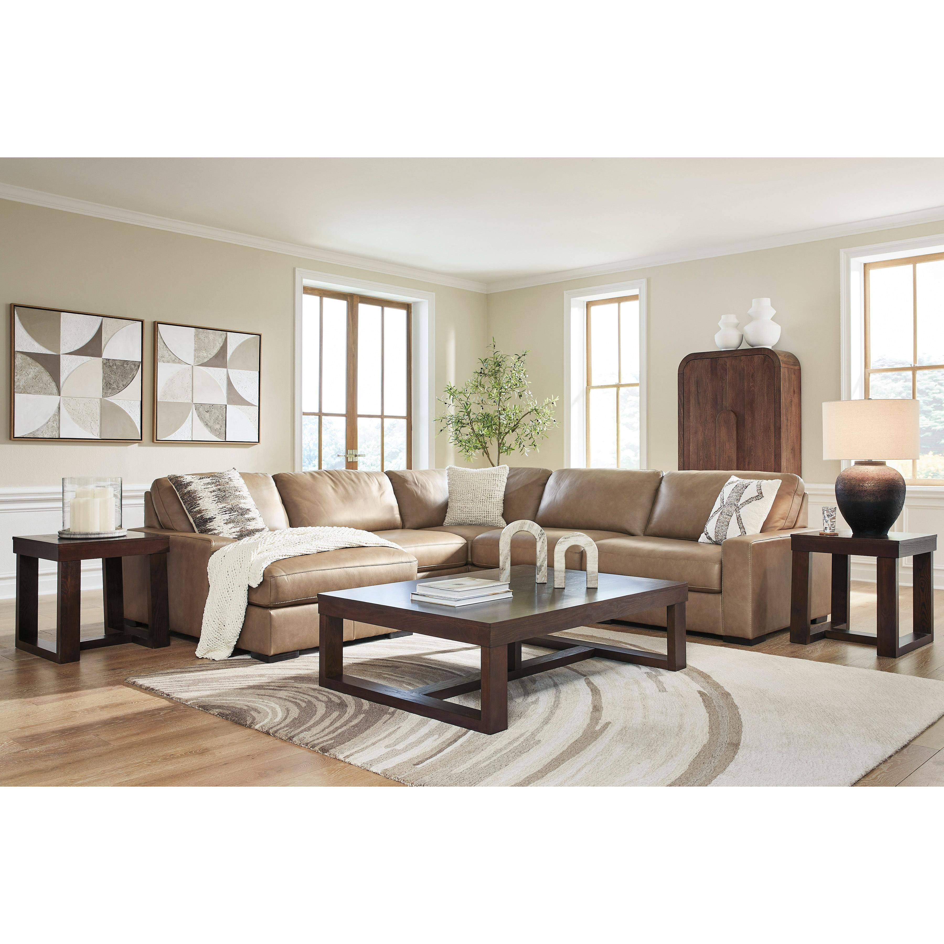 Benchcraft Veronella 76106S12 5 pc Sectional with Chaise IMAGE 4