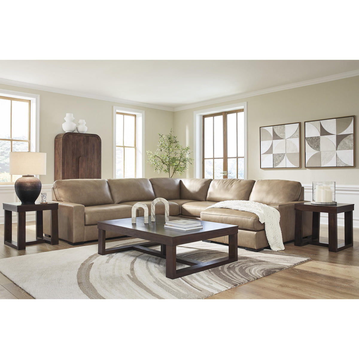 Benchcraft Veronella 76106S13 5 pc Sectional with Chaise IMAGE 3