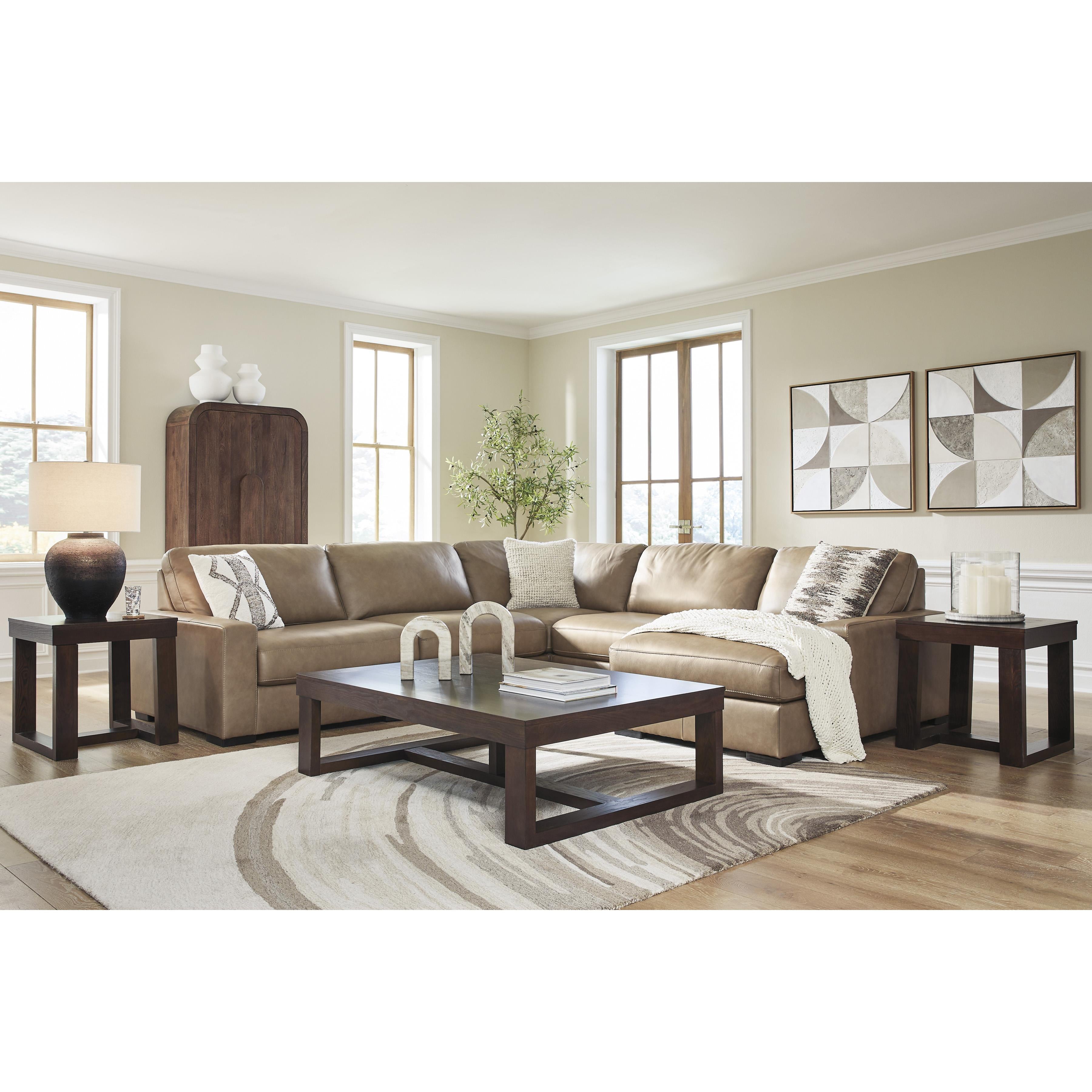 Benchcraft Veronella 76106S13 5 pc Sectional with Chaise IMAGE 4