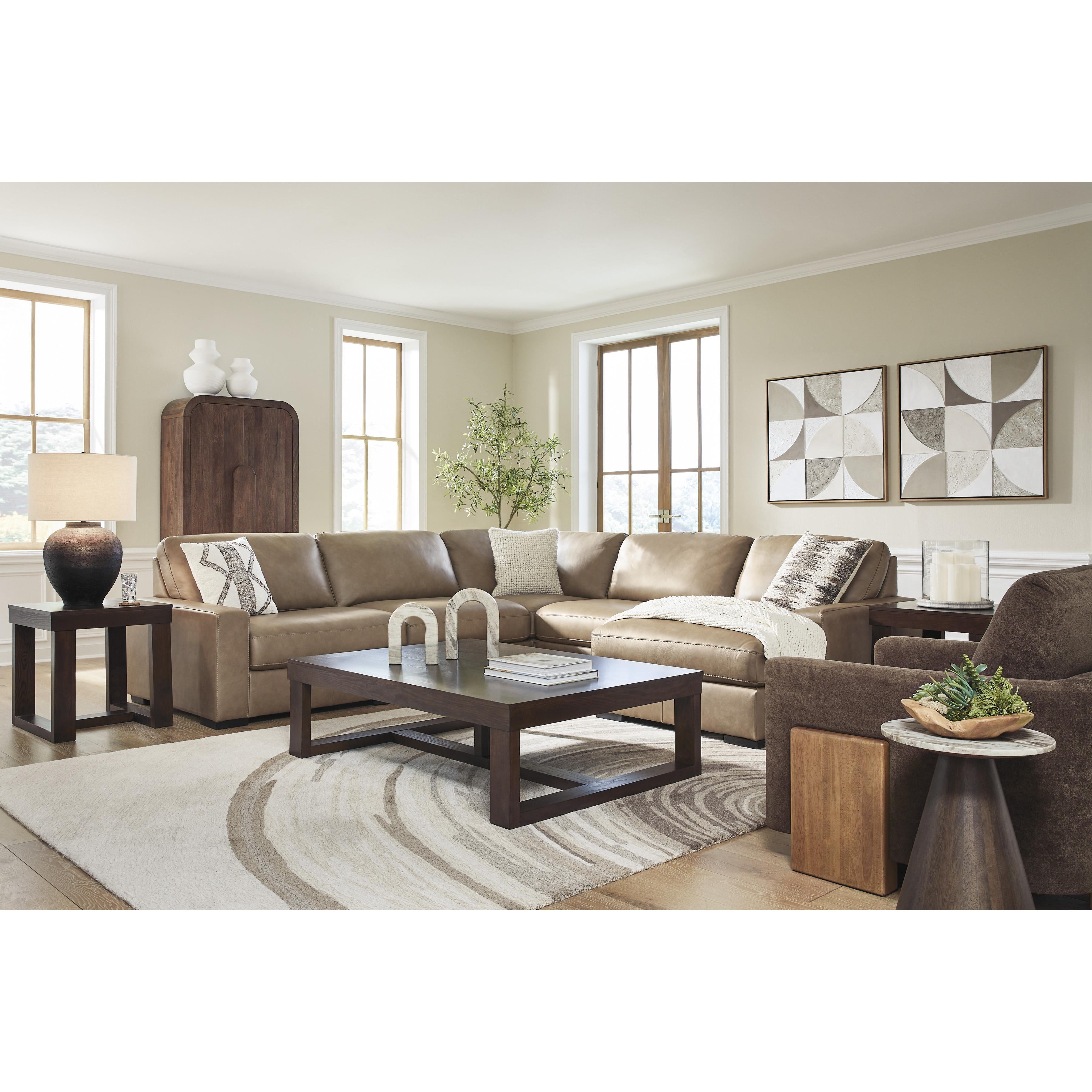 Benchcraft Veronella 76106S13 5 pc Sectional with Chaise IMAGE 6
