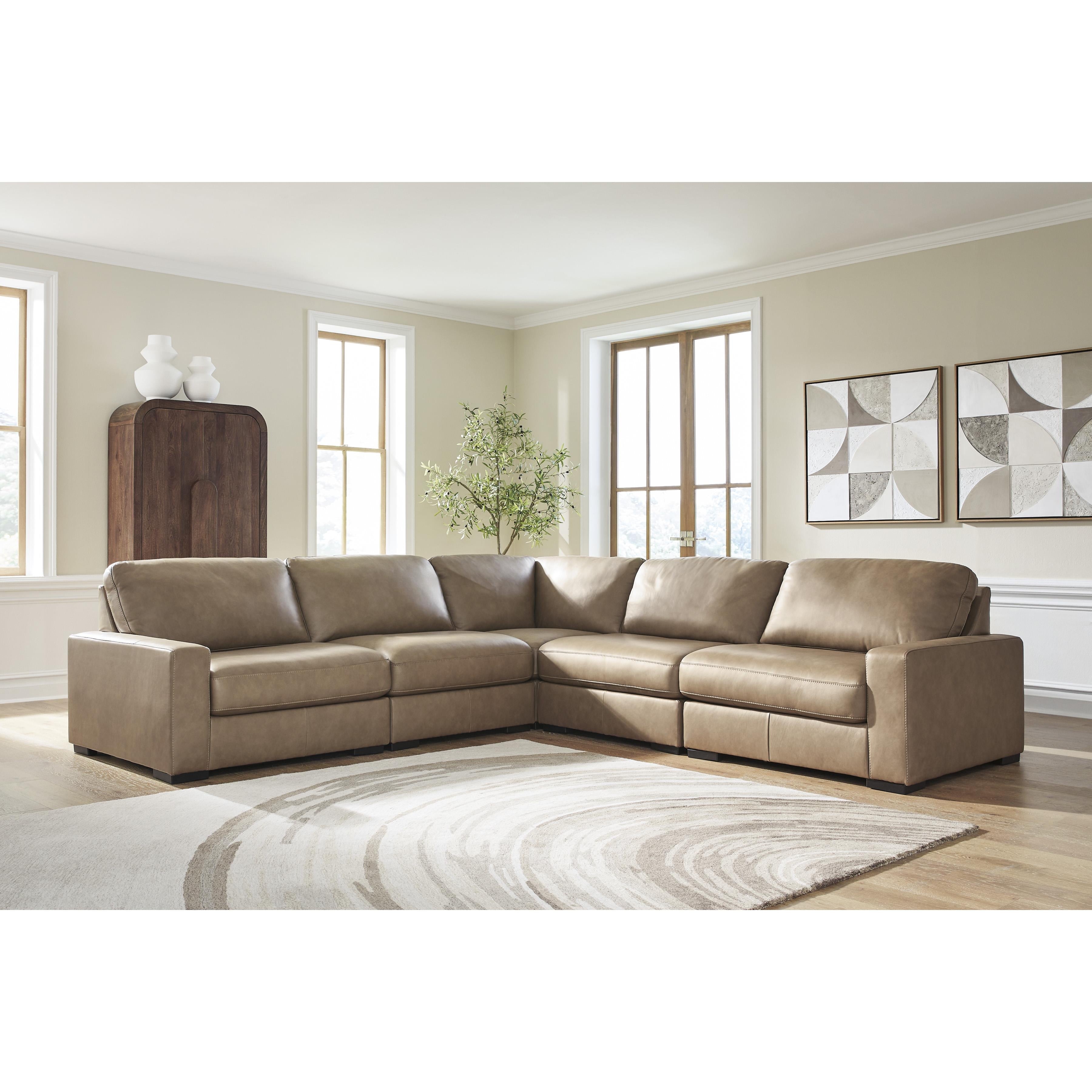 Benchcraft Veronella 76106S17 5 pc Sectional IMAGE 2