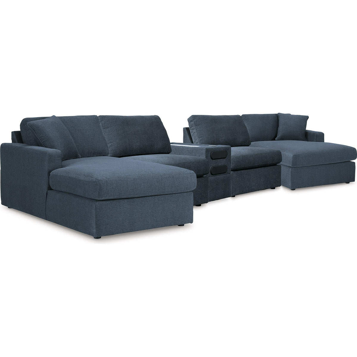 Signature Design by Ashley Modmax 92121S70 5 pc Sectional with Audio Console IMAGE 1