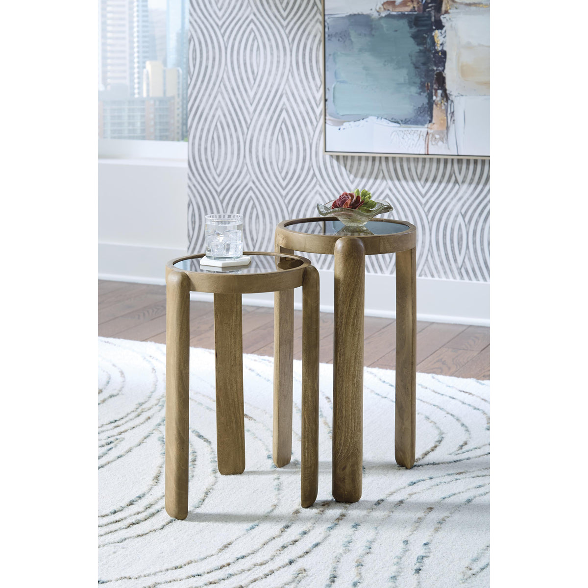 Signature Design by Ashley Jossor A4000726 Accent Table Set IMAGE 3