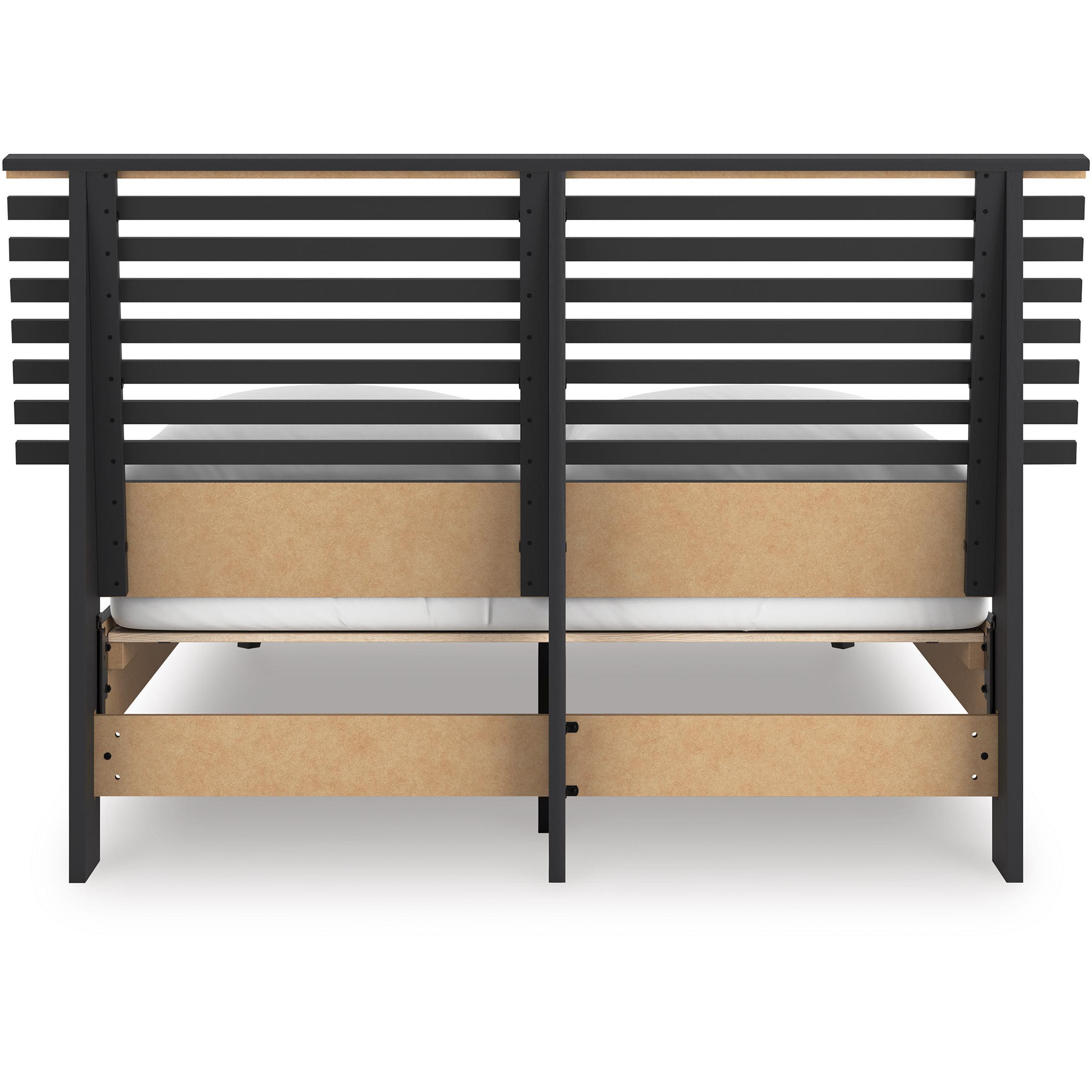 Signature Design by Ashley Danziar B1013B23 Full Slat Panel Bed IMAGE 4