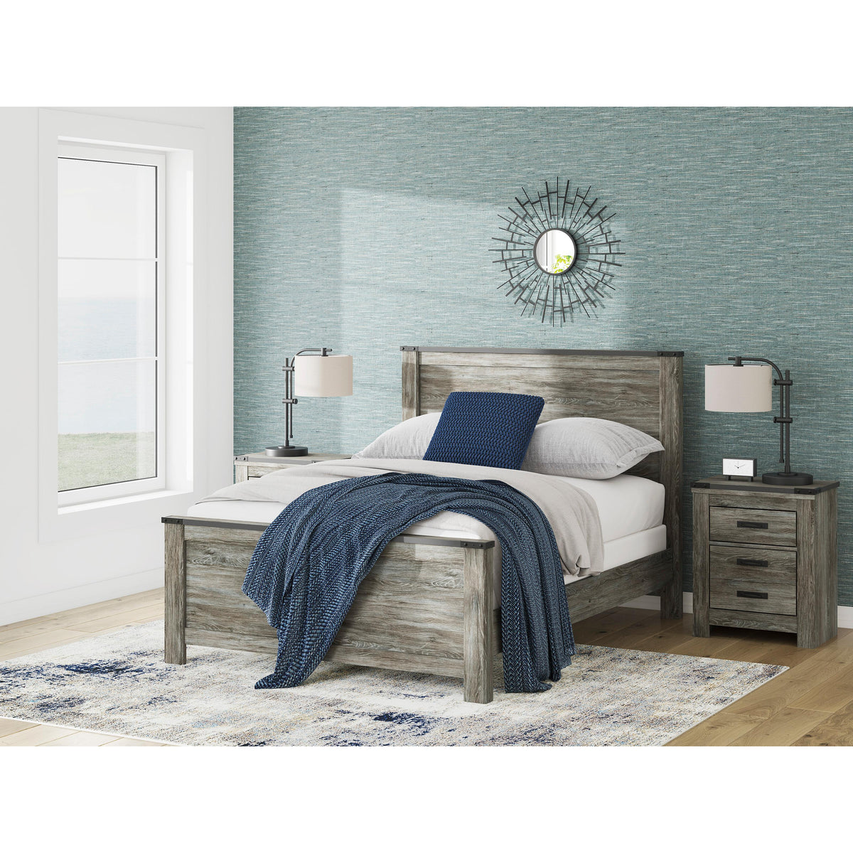 Signature Design by Ashley Frandern B4480B21 Queen Panel Bed IMAGE 6
