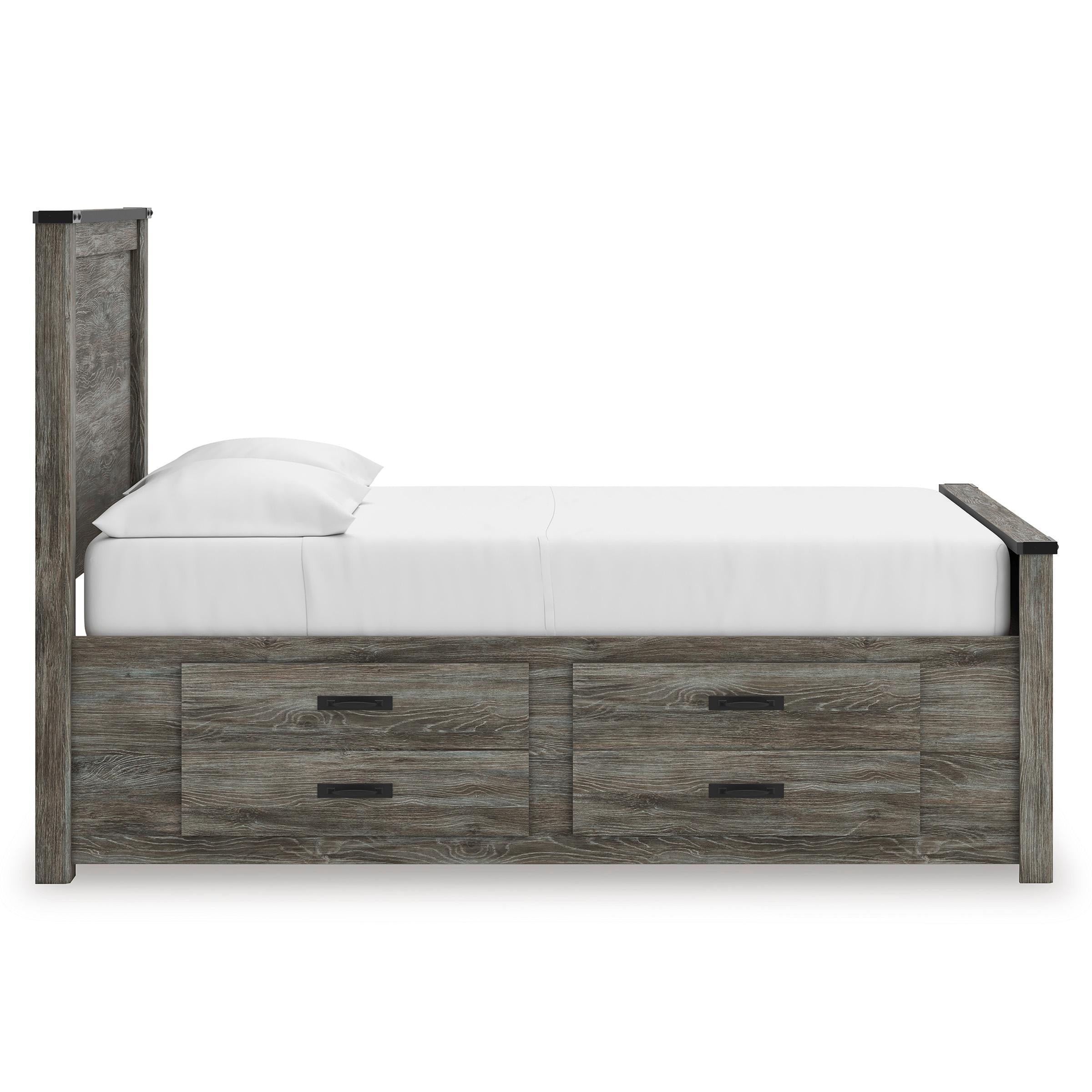 Signature Design by Ashley Frandern B4480B24 Full Panel Bed with Storage IMAGE 4