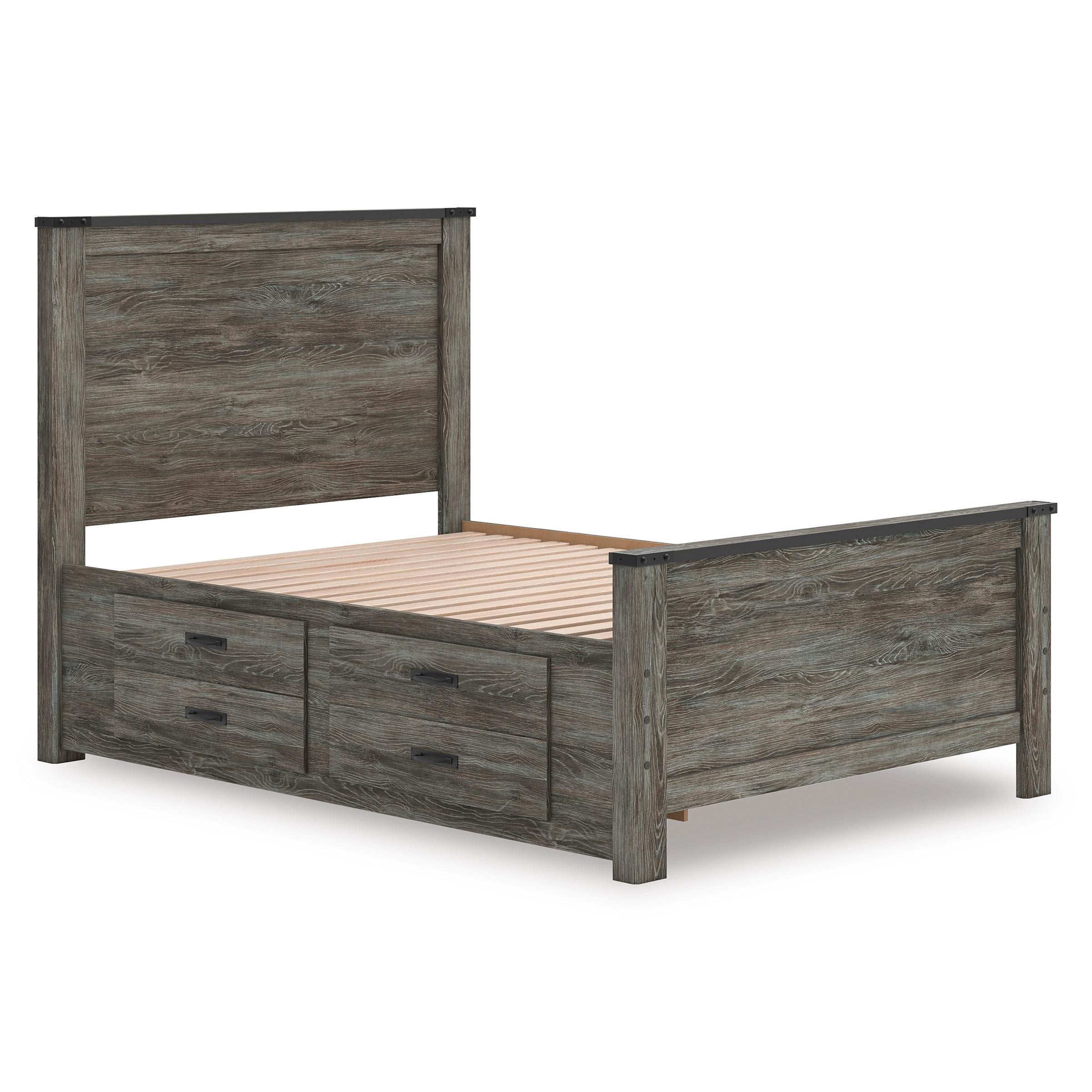 Signature Design by Ashley Frandern B4480B24 Full Panel Bed with Storage IMAGE 6