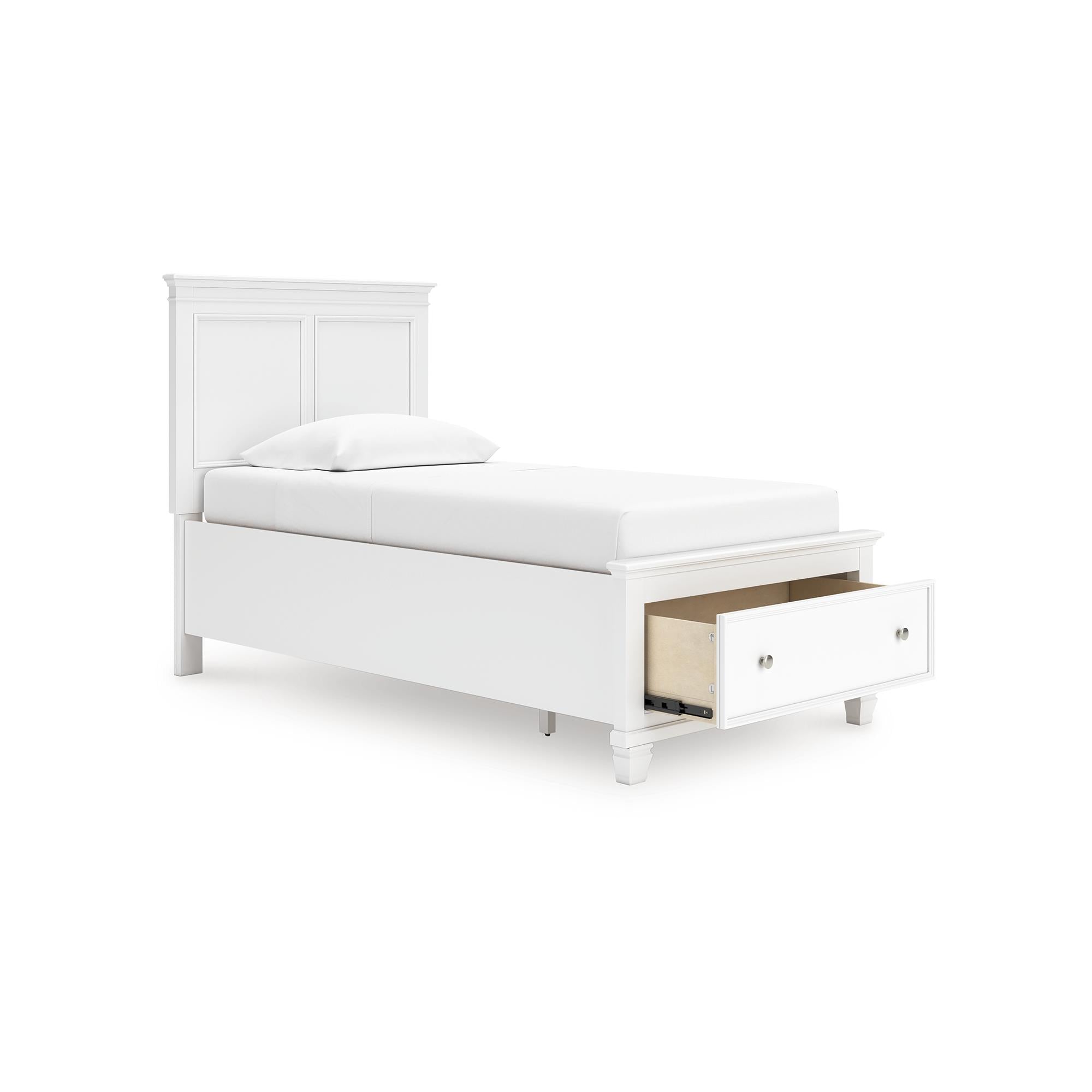 Signature Design by Ashley Fortman B680B24 Twin Panel Storage Bed IMAGE 2