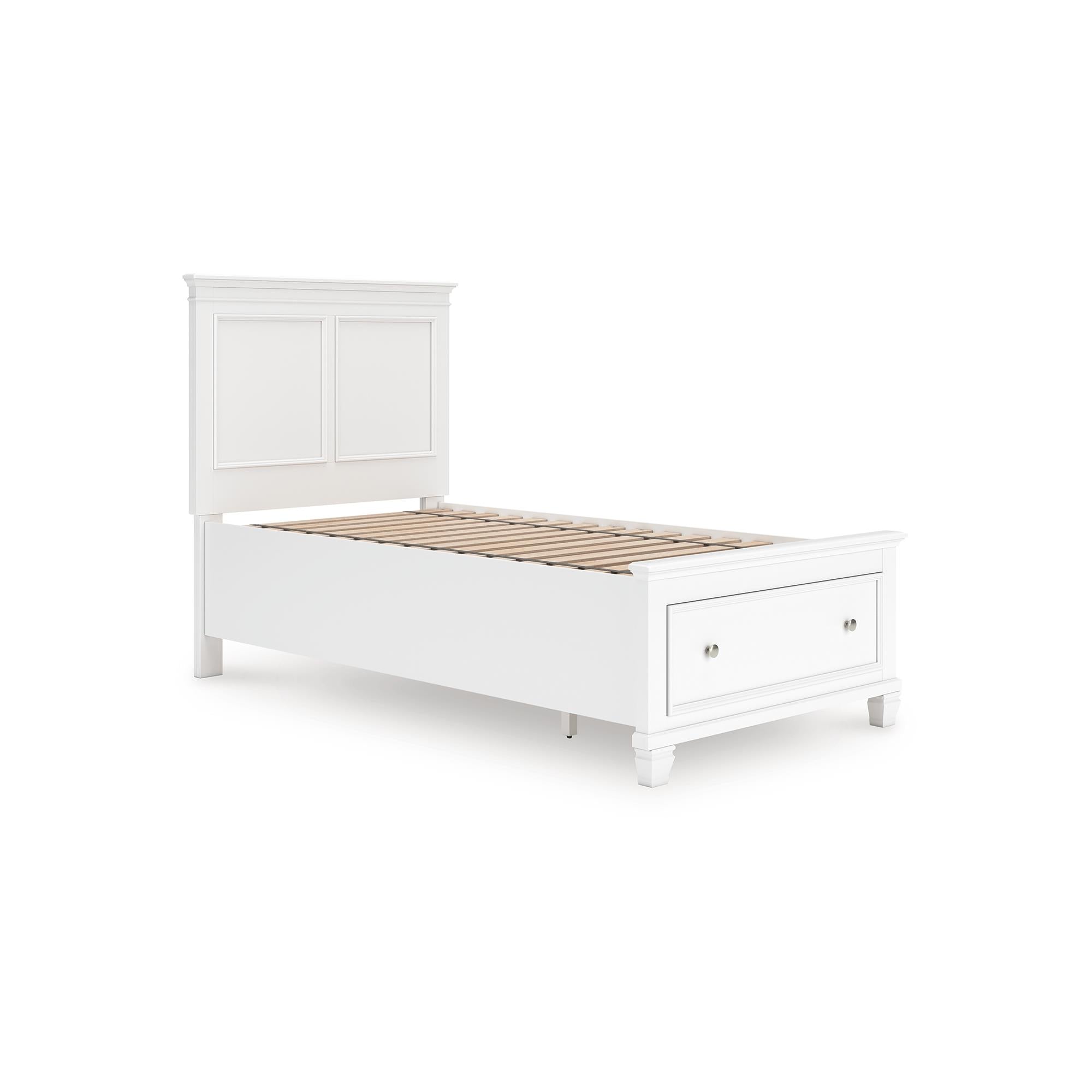 Signature Design by Ashley Fortman B680B24 Twin Panel Storage Bed IMAGE 3