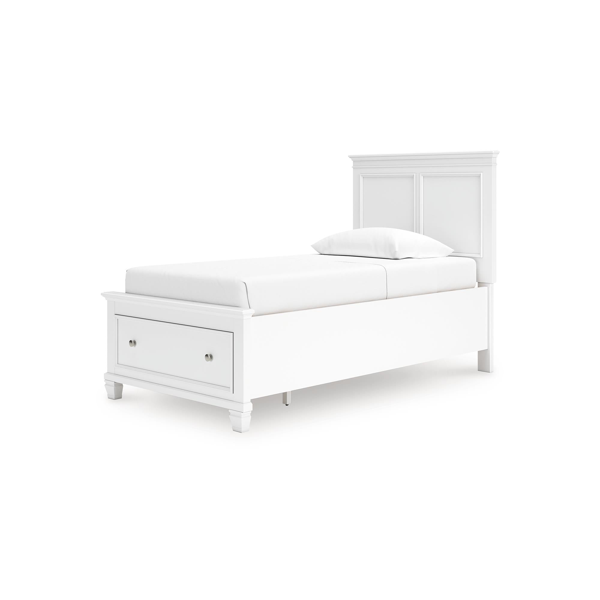 Signature Design by Ashley Fortman B680B24 Twin Panel Storage Bed IMAGE 5