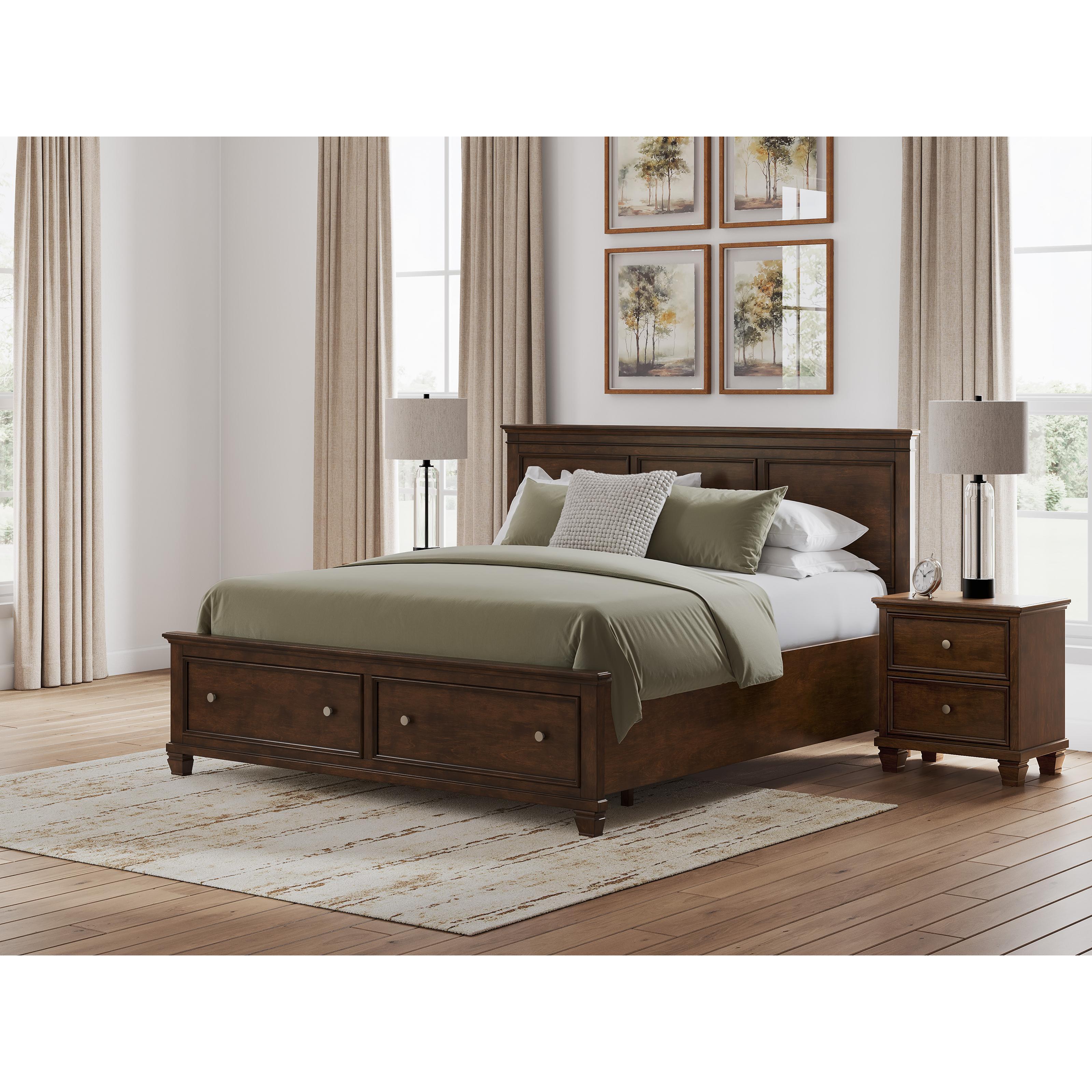 Signature Design by Ashley Danabrin B685B19 California King Panel Storage Bed IMAGE 5