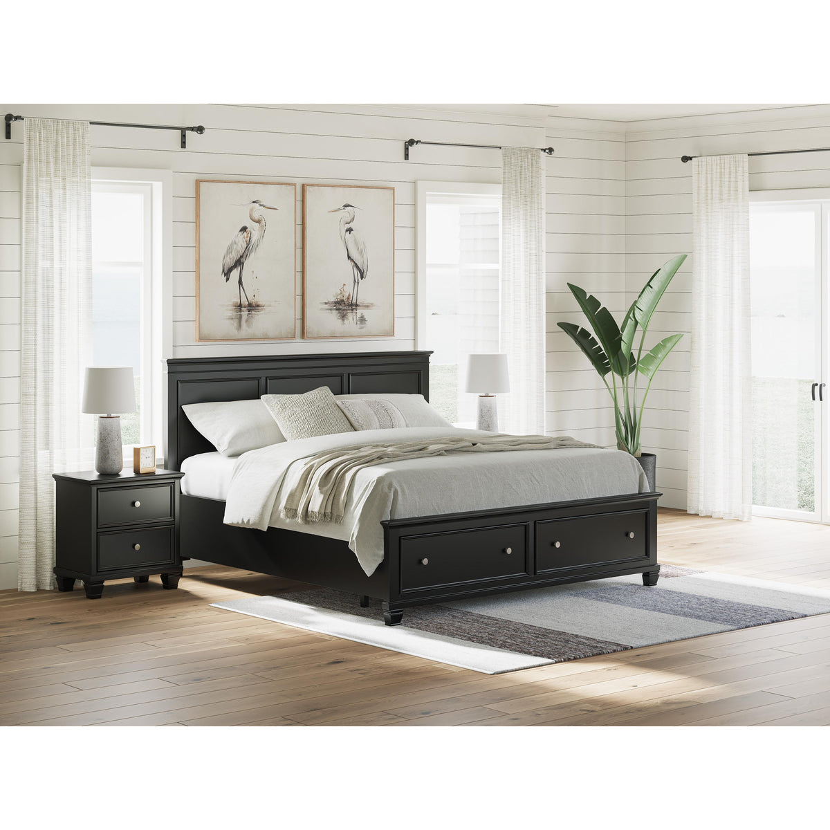 Signature Design by Ashley Lanolee B687B19 King Panel Storage Bed IMAGE 10