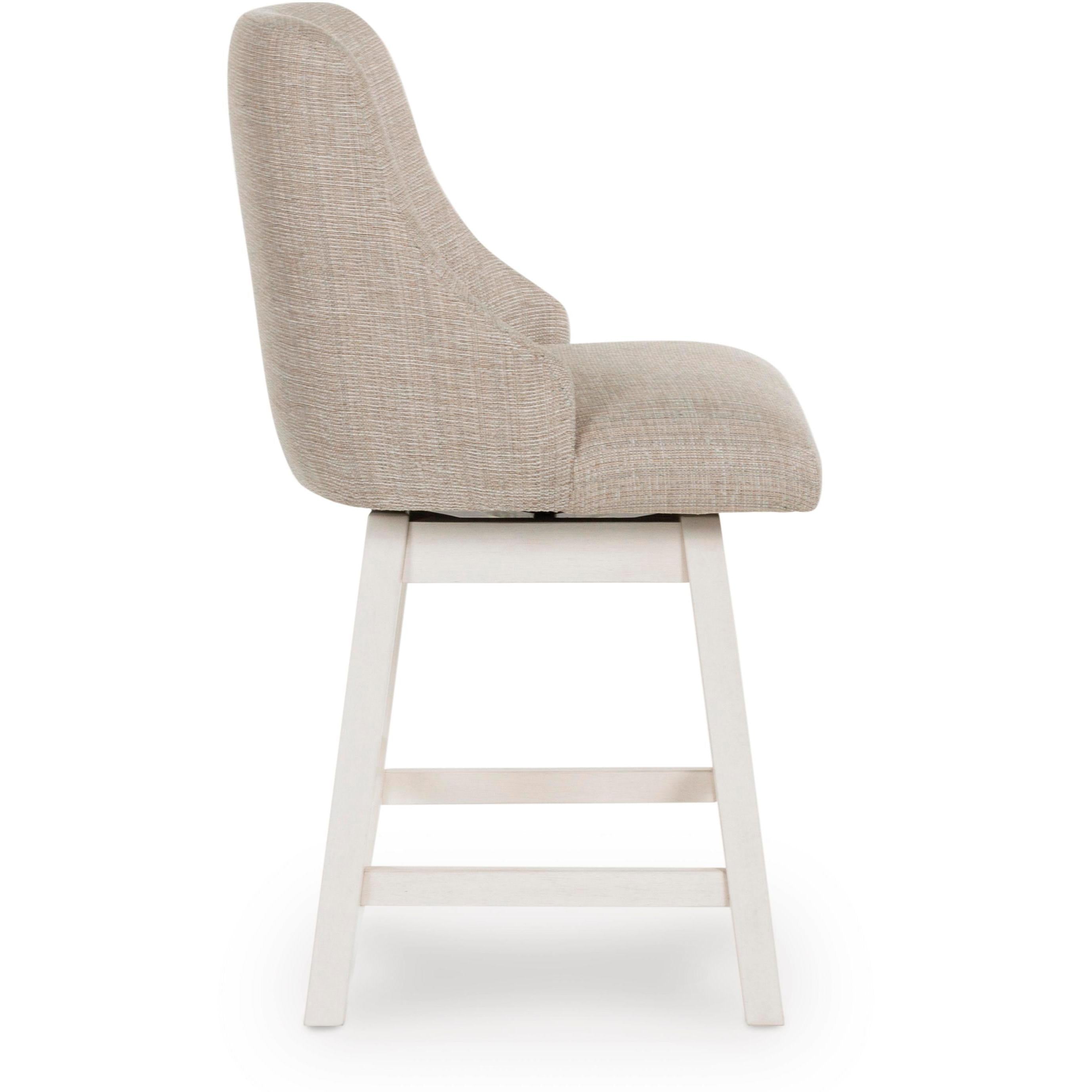 Signature Design by Ashley Robbinsdale D642-324 Upholstered Swivel Barstool IMAGE 3