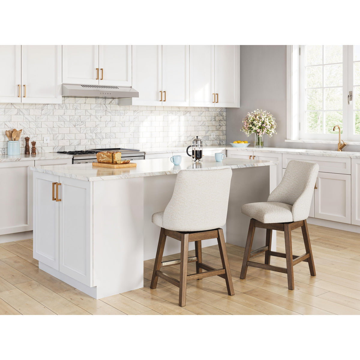 Signature Design by Ashley Cabalynn D974-324 Upholstered Barstool IMAGE 5