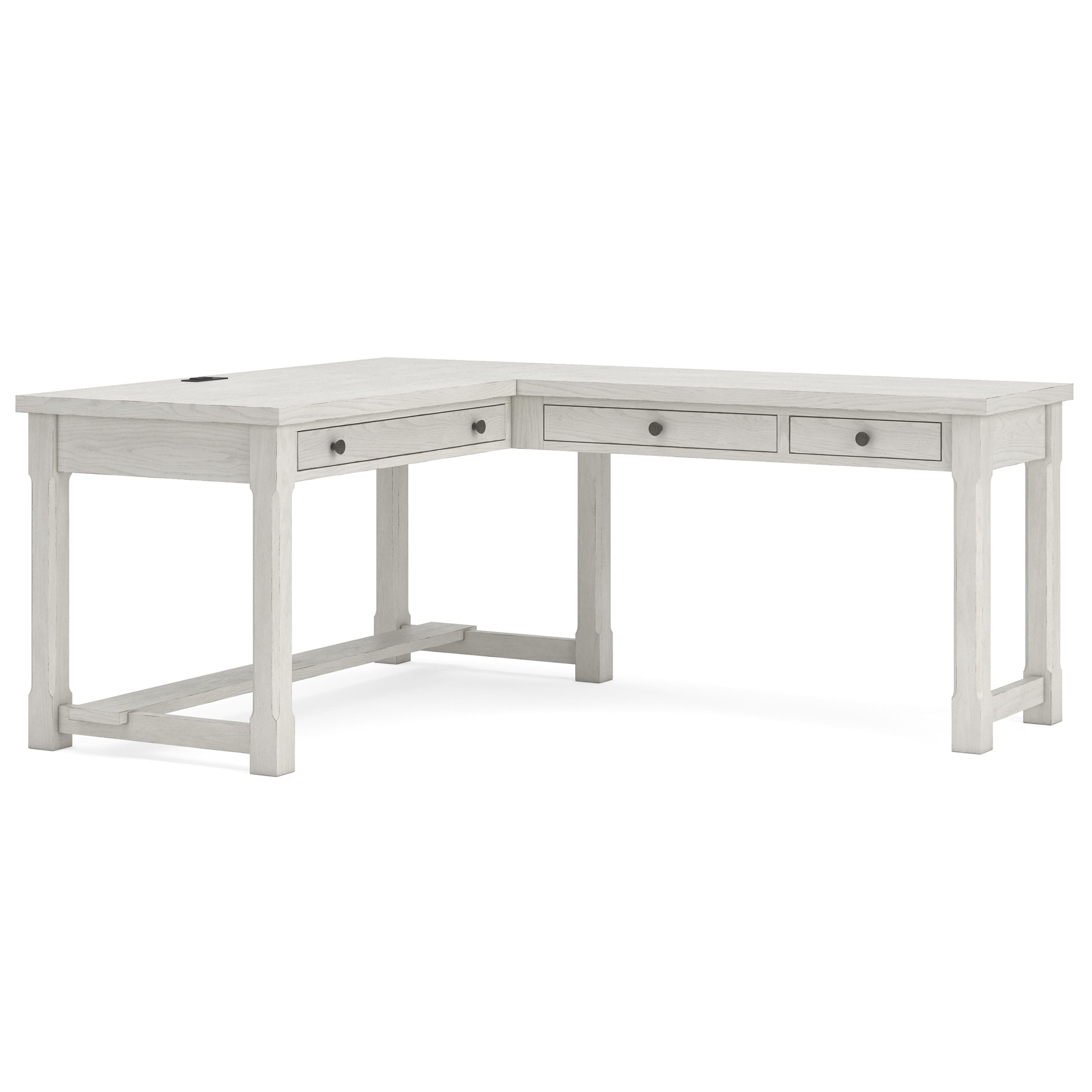 Signature Design by Ashley Robbinsdale H742H1 L-Shaped Home Office Desk IMAGE 1