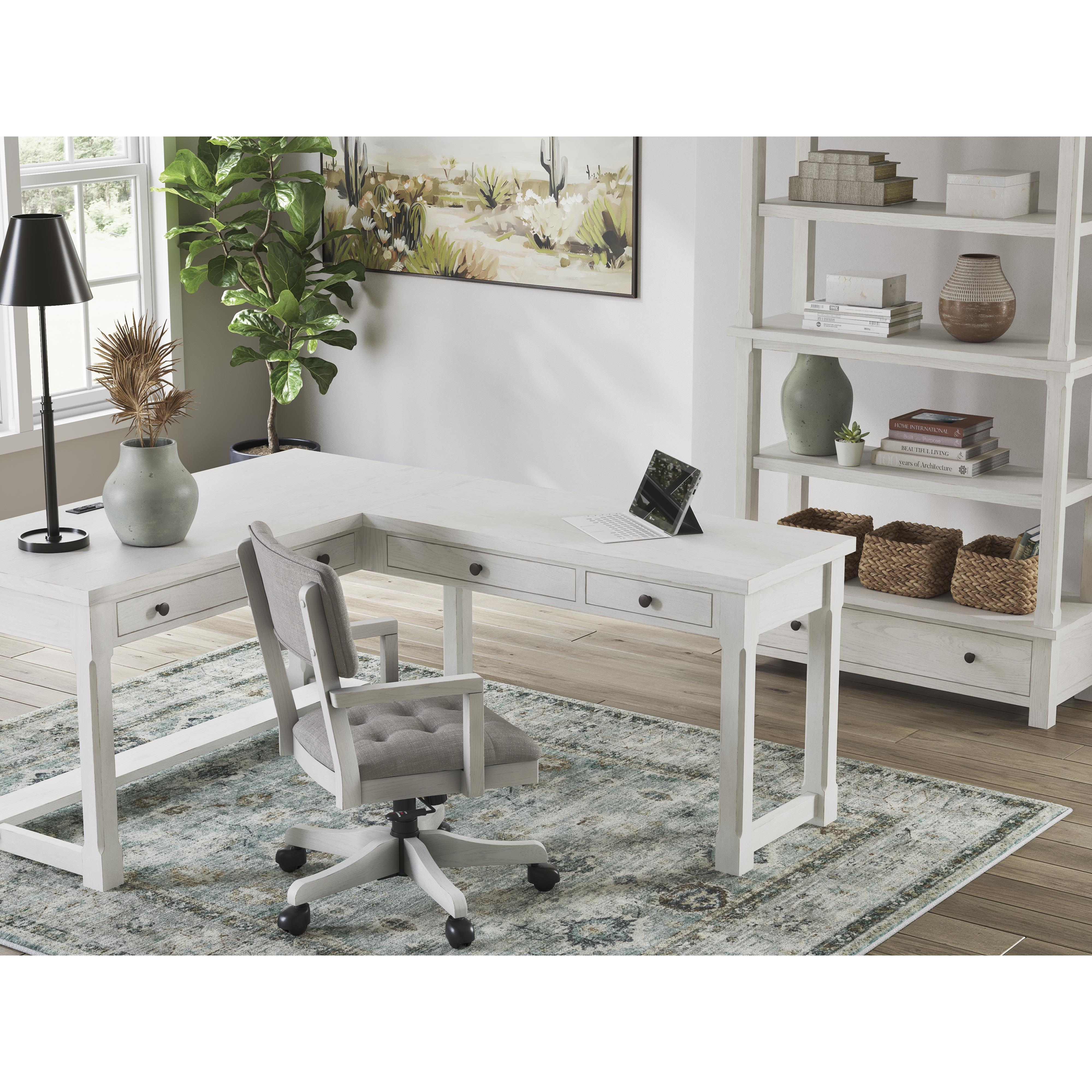 Signature Design by Ashley Robbinsdale H742H1 L-Shaped Home Office Desk IMAGE 10