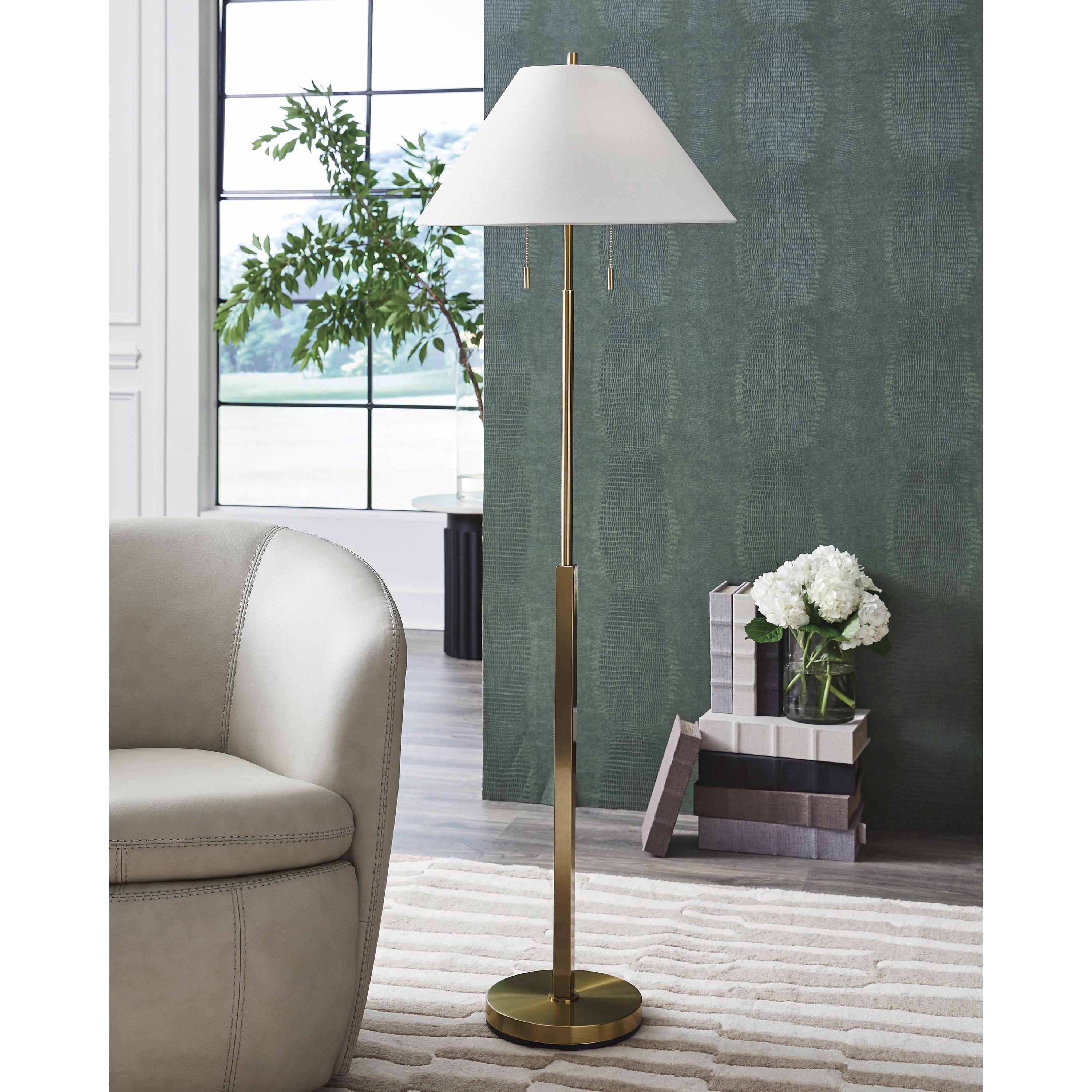 Signature Design by Ashley Haigwood L208471 Metal Floor Lamp IMAGE 2