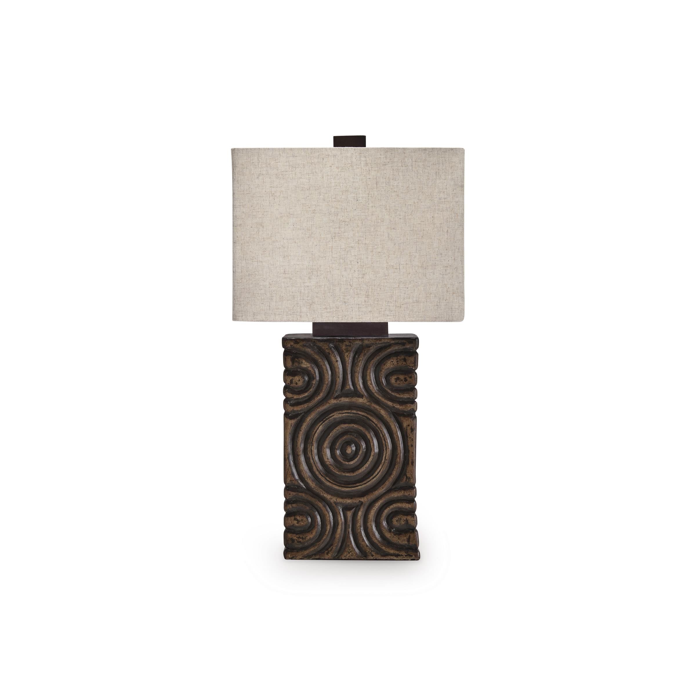 Signature Design by Ashley Heathbury L235964 Paper Table Lamp IMAGE 1