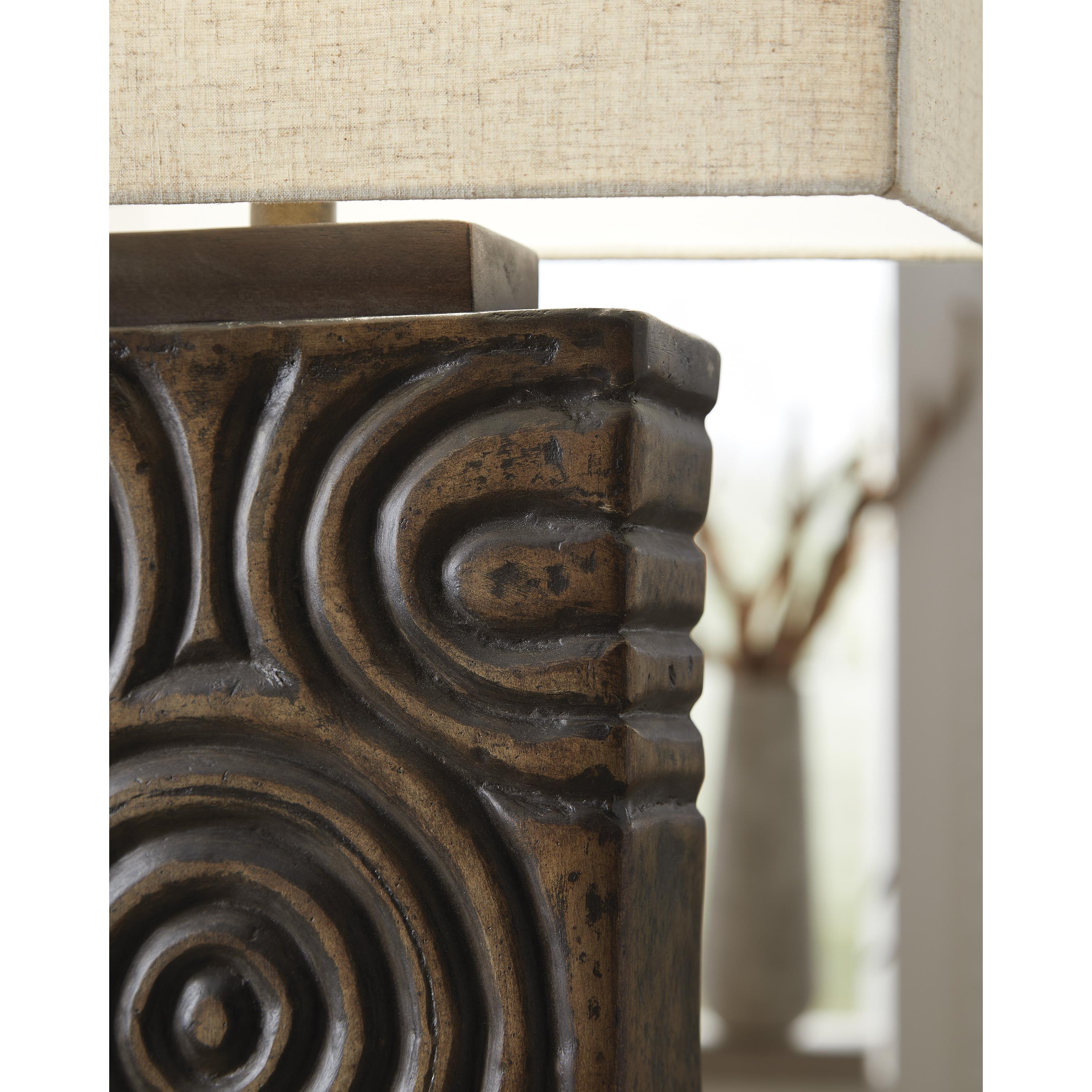 Signature Design by Ashley Heathbury L235964 Paper Table Lamp IMAGE 3