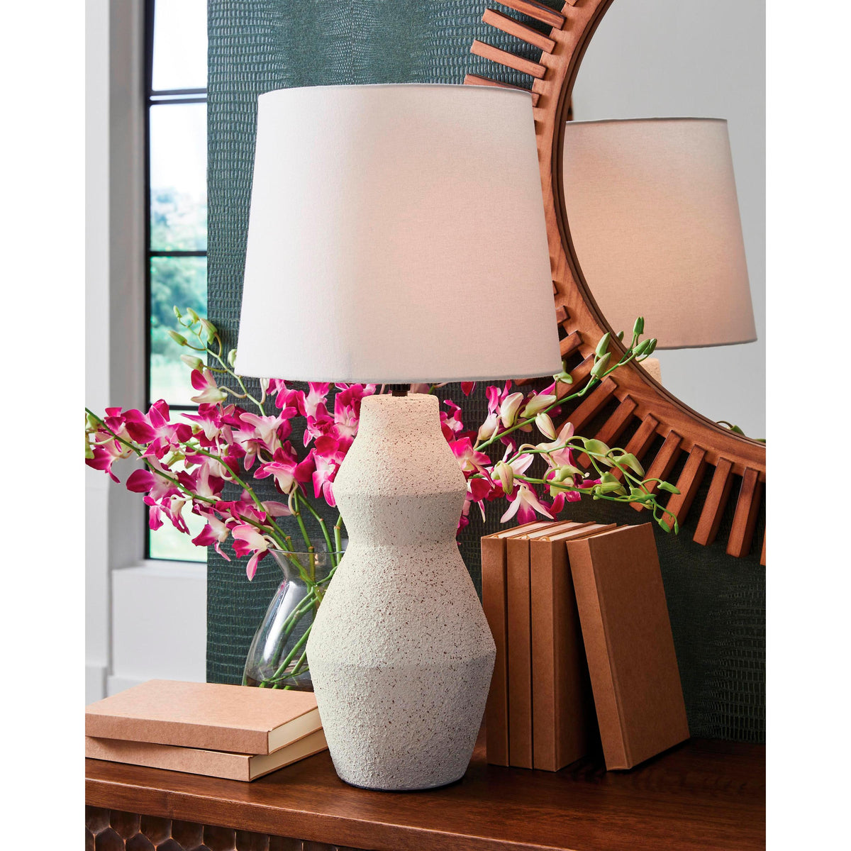 Signature Design by Ashley Dawthorne L236034 Paper Table Lamp IMAGE 2