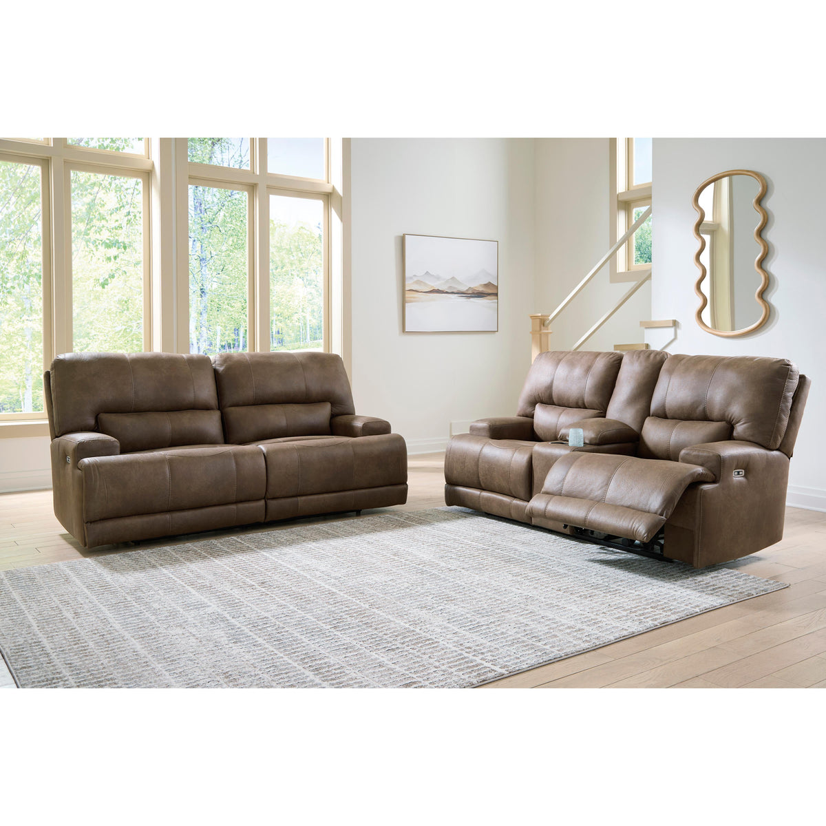 Signature Design by Ashley Beckley Place PC9180247 2 Seat Power Reclining Sofa with Adjustable Headrest IMAGE 11