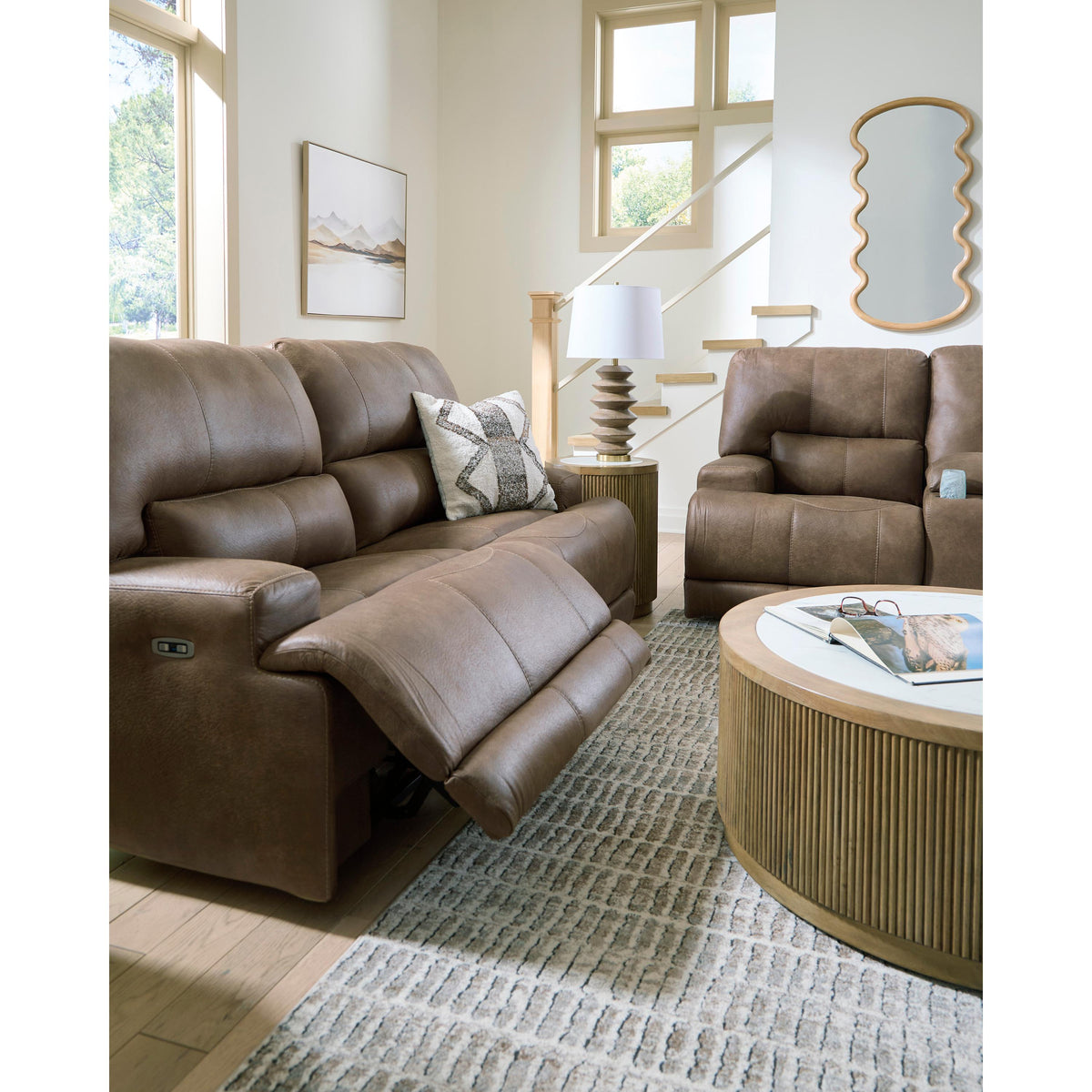 Signature Design by Ashley Beckley Place PC9180247 2 Seat Power Reclining Sofa with Adjustable Headrest IMAGE 13