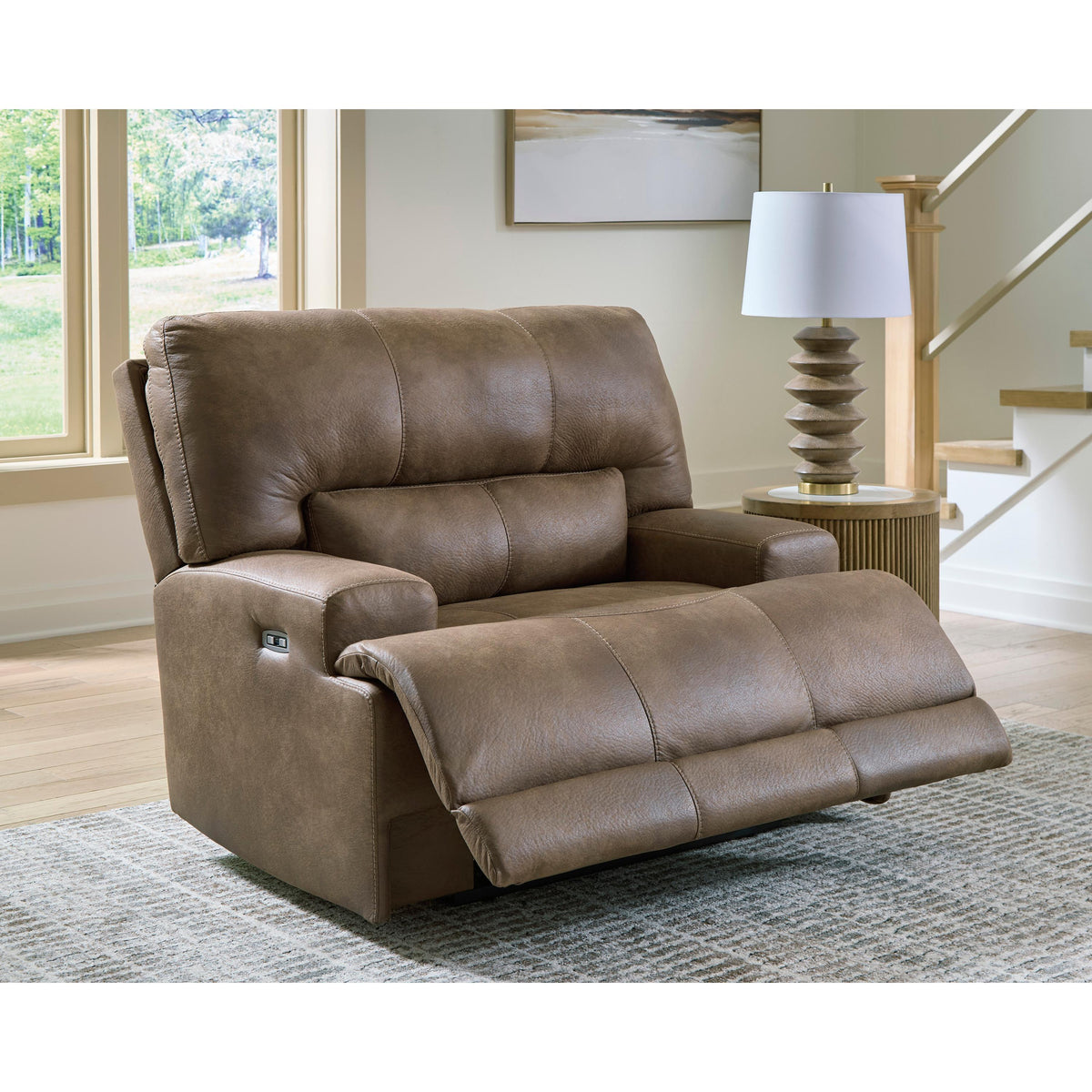 Signature Design by Ashley Beckley Place PC9180282 Power Recliner with Adjustable Headrest IMAGE 6