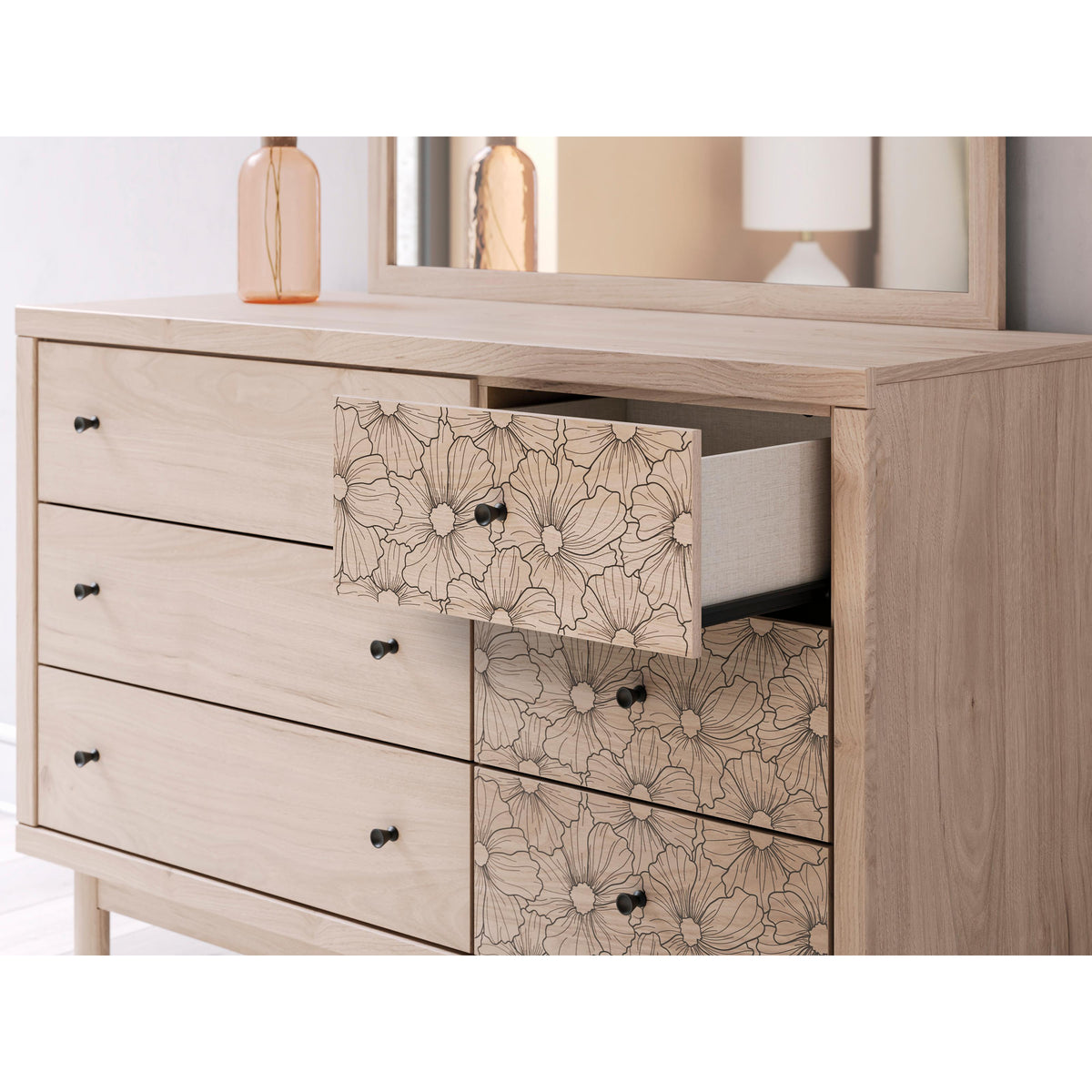 Signature Design by Ashley Arloster PCB1566-221 Six Drawer Dresser IMAGE 9