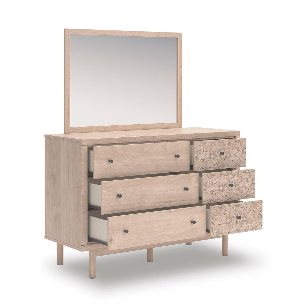 Signature Design by Ashley Arloster PCB1566B1 Dresser and Mirror IMAGE 2