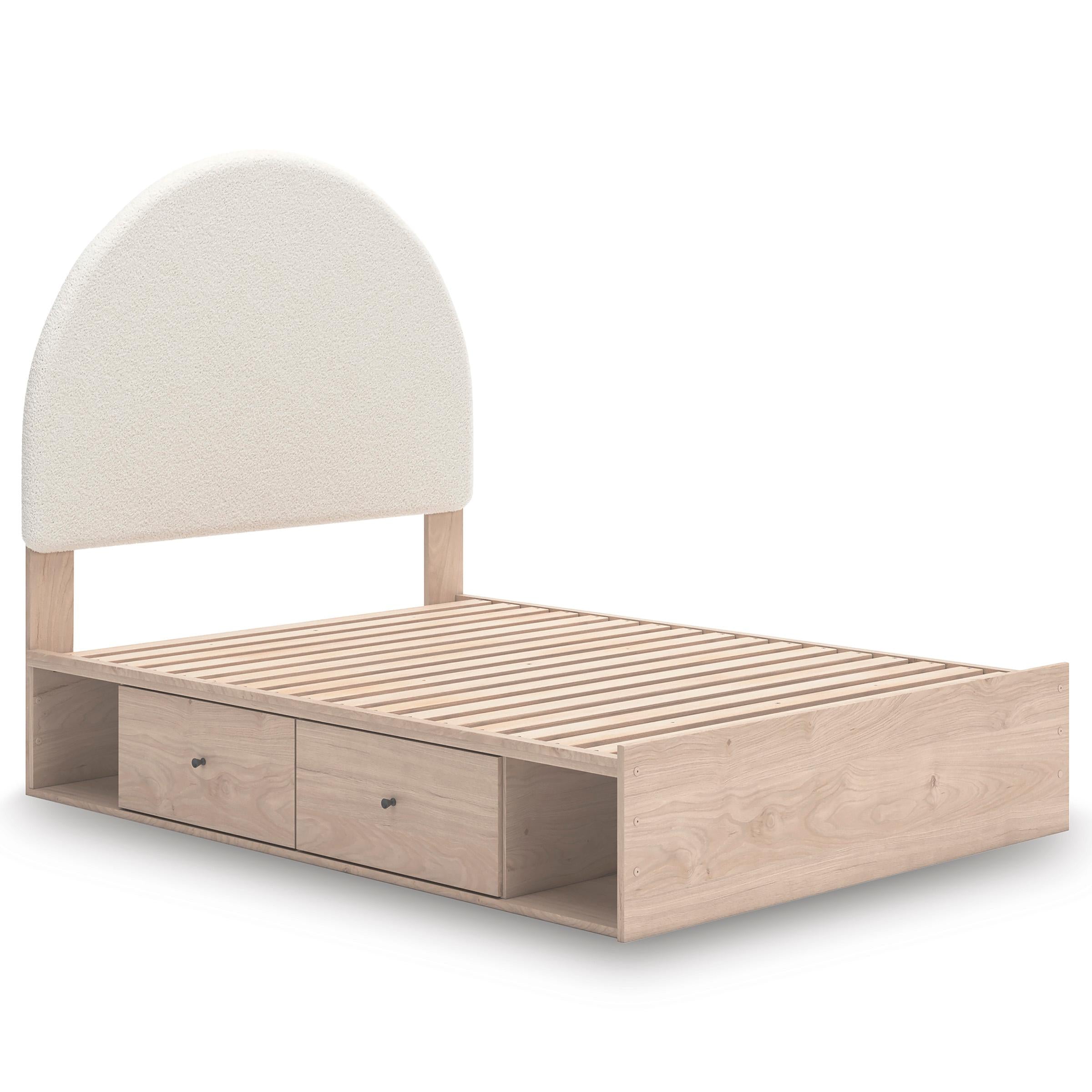 Signature Design by Ashley Arloster PCB1566B7 Full Upholstered Panel Bed with Storage IMAGE 6