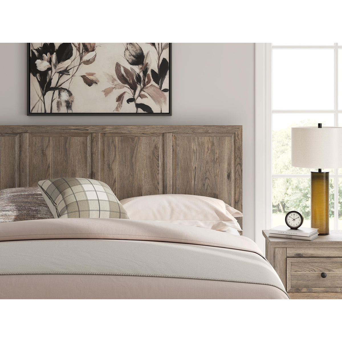 Signature Design by Ashley Rusticott PCB2260-58 King Panel Headboard IMAGE 3