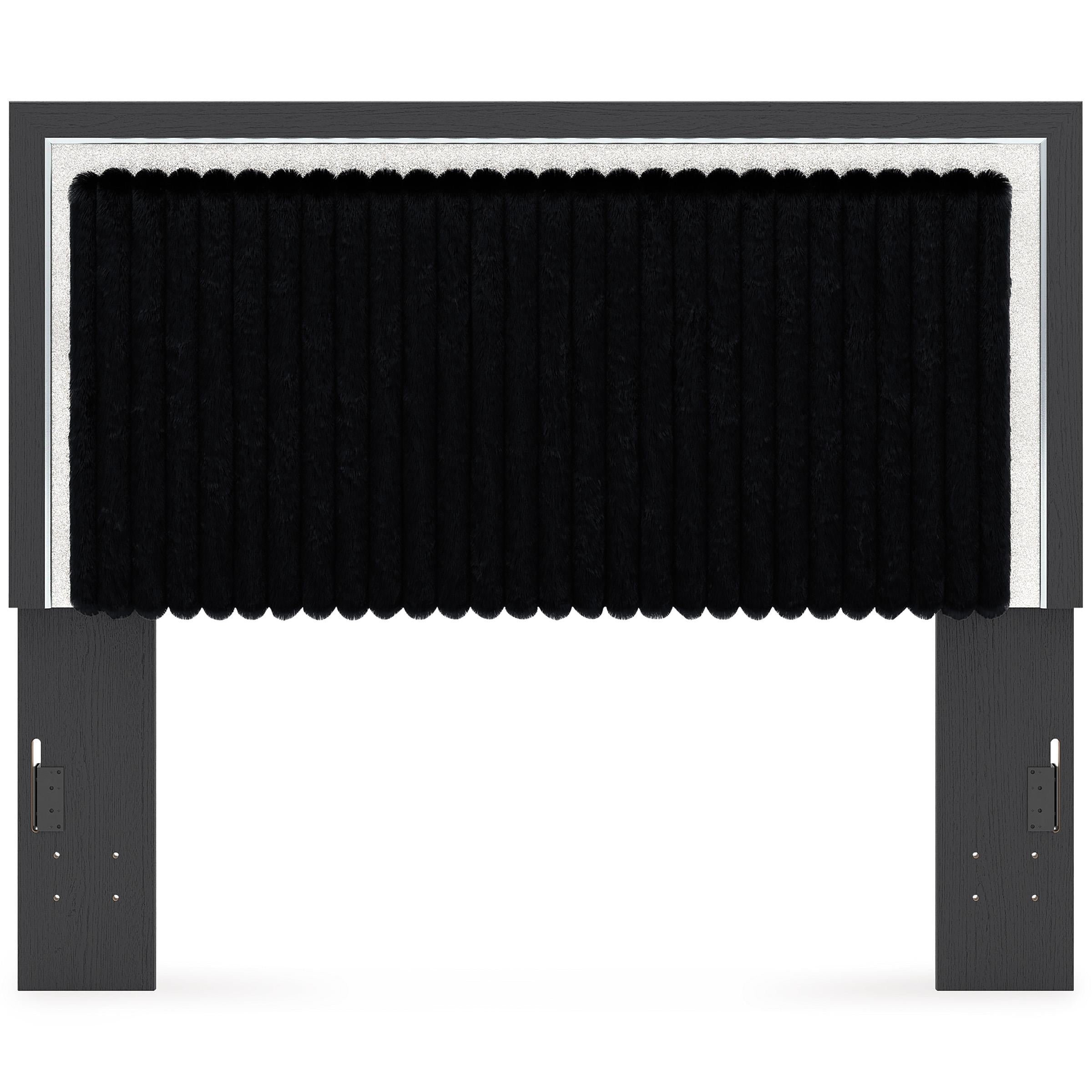 Signature Design by Ashley Zuraleus PCB3380-57 Queen Upholstered Panel Headboard IMAGE 2
