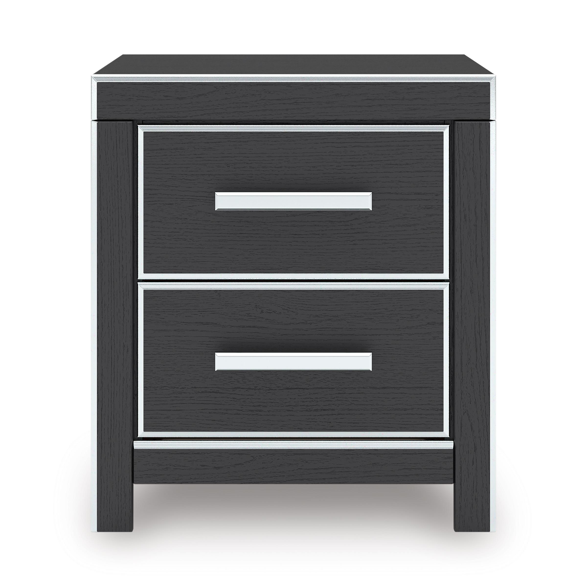 Signature Design by Ashley Zuraleus PCB3380-92 Two Drawer Night Stand IMAGE 3
