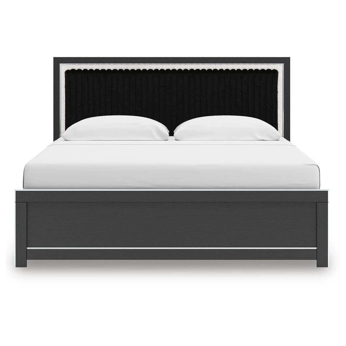 Signature Design by Ashley Zuraleus PCB3380B12 King Upholstered Panel Bed IMAGE 5