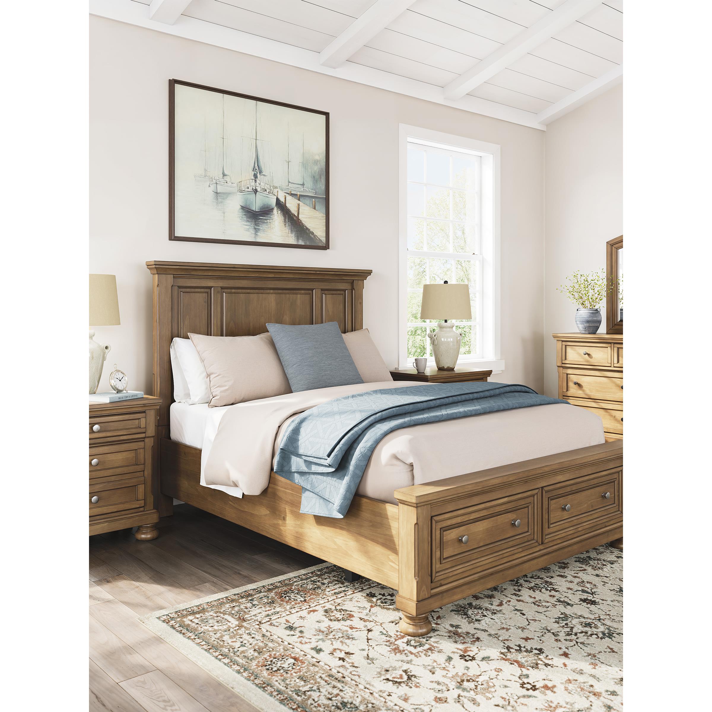 Signature Design by Ashley Feddinger PCB779B11 Queen Panel Storage Bed IMAGE 9