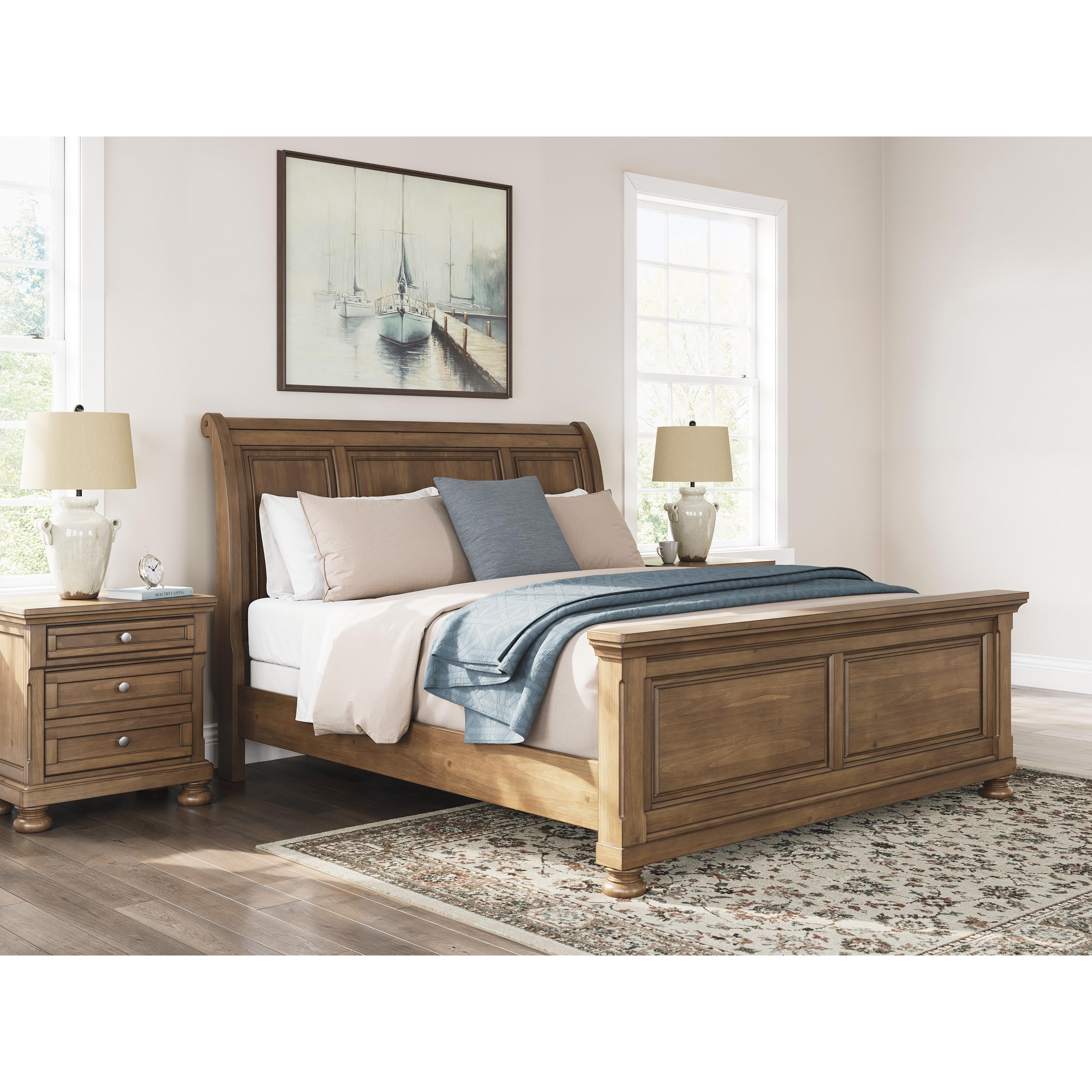 Signature Design by Ashley Feddinger PCB779B15 King Sleigh Bed IMAGE 6