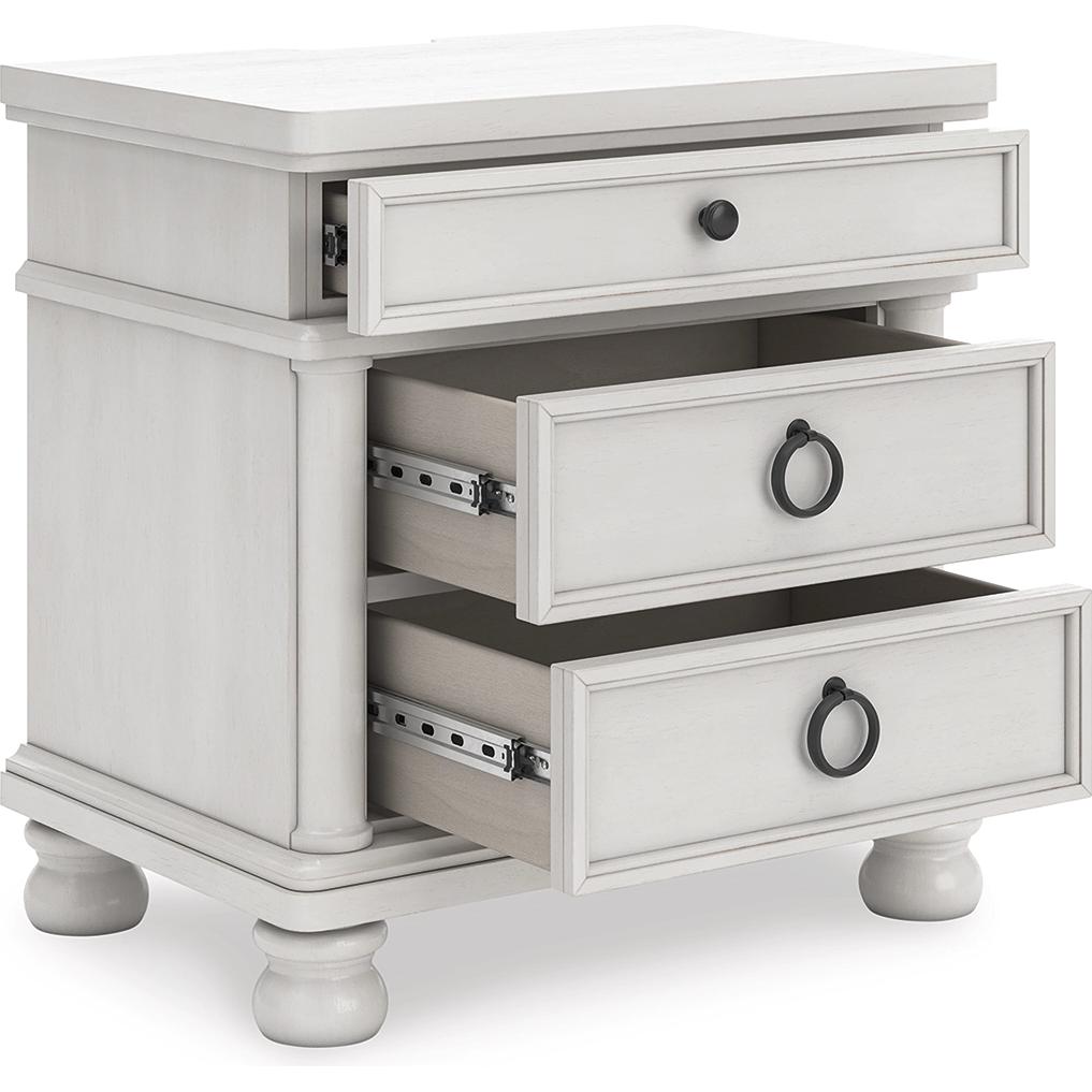 Signature Design by Ashley Rowlenstown PCB823-93 Three Drawer Night Stand IMAGE 2