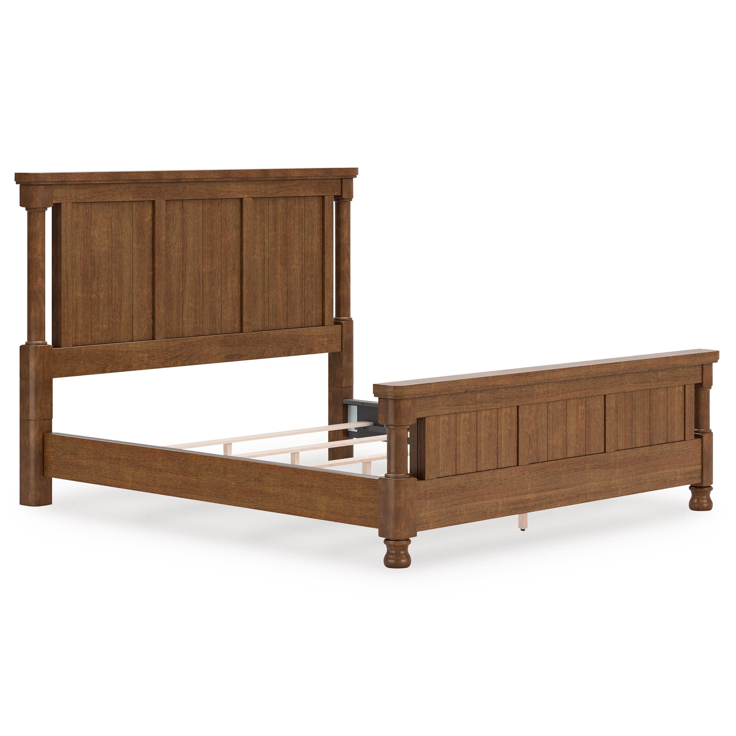 Signature Design by Ashley Rowlenstown PCB824B4 King Poster Bed IMAGE 5