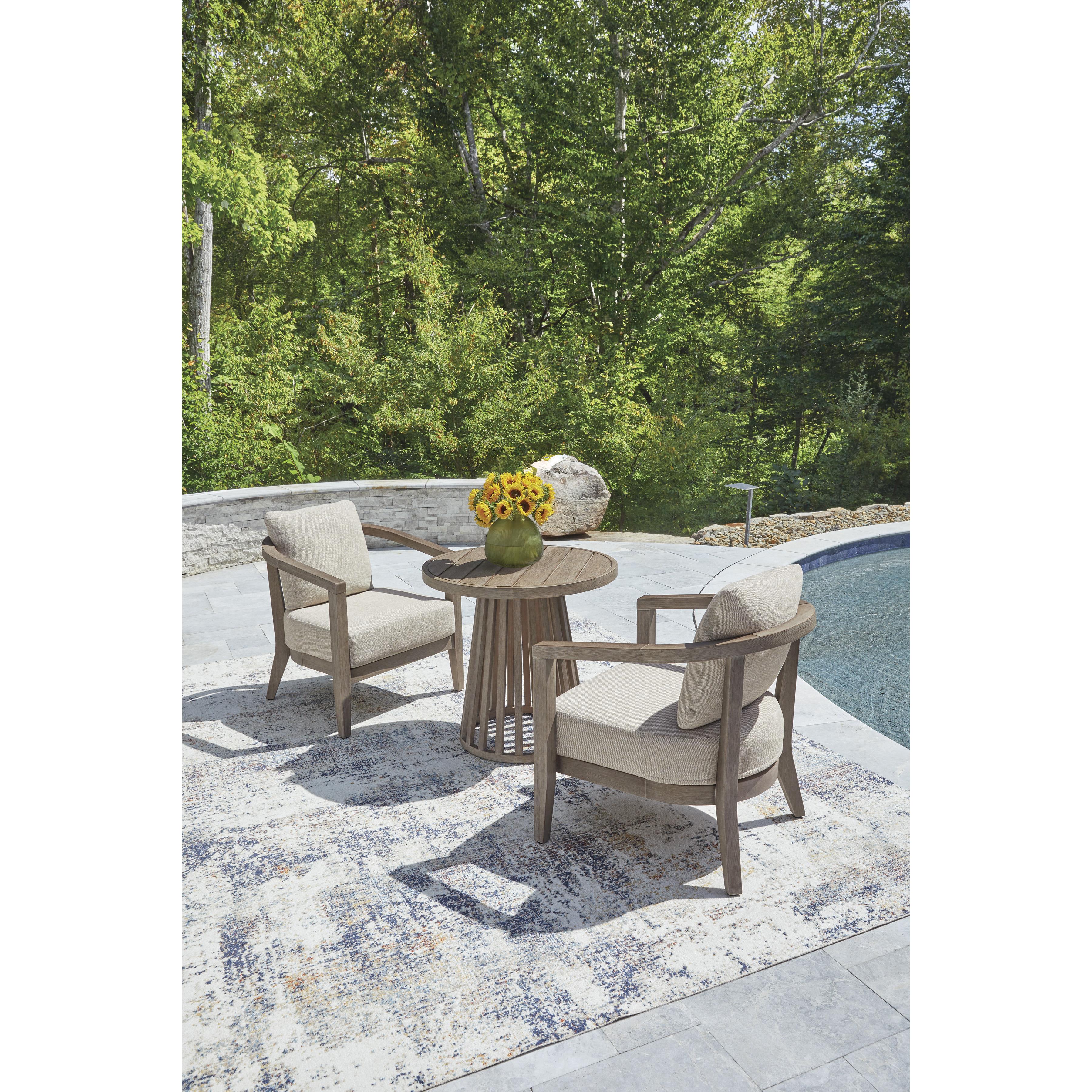 Signature Design by Ashley Joy Lagoon PCP310-050 Chairs with Cushions and Table Set IMAGE 10