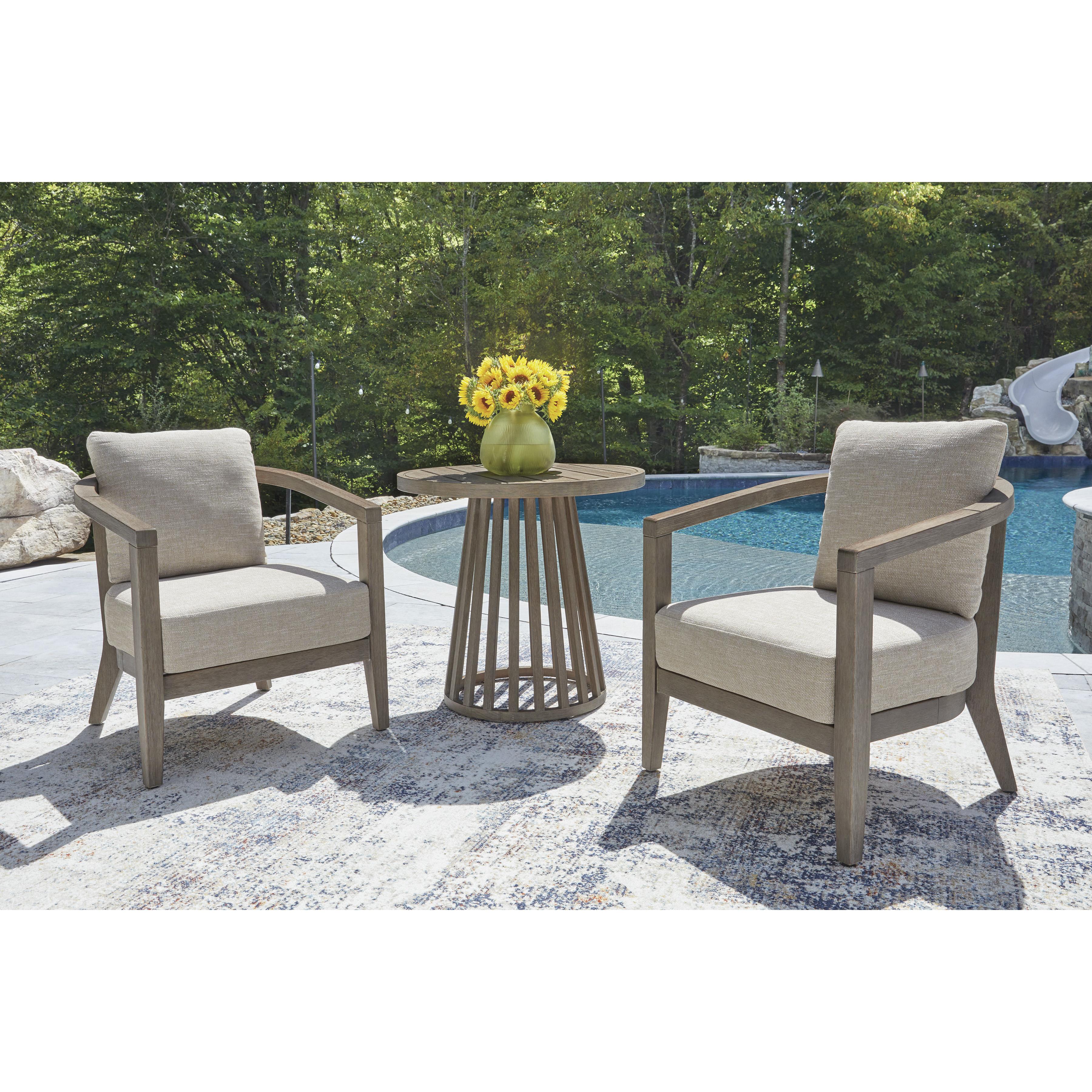 Signature Design by Ashley Joy Lagoon PCP310-050 Chairs with Cushions and Table Set IMAGE 11