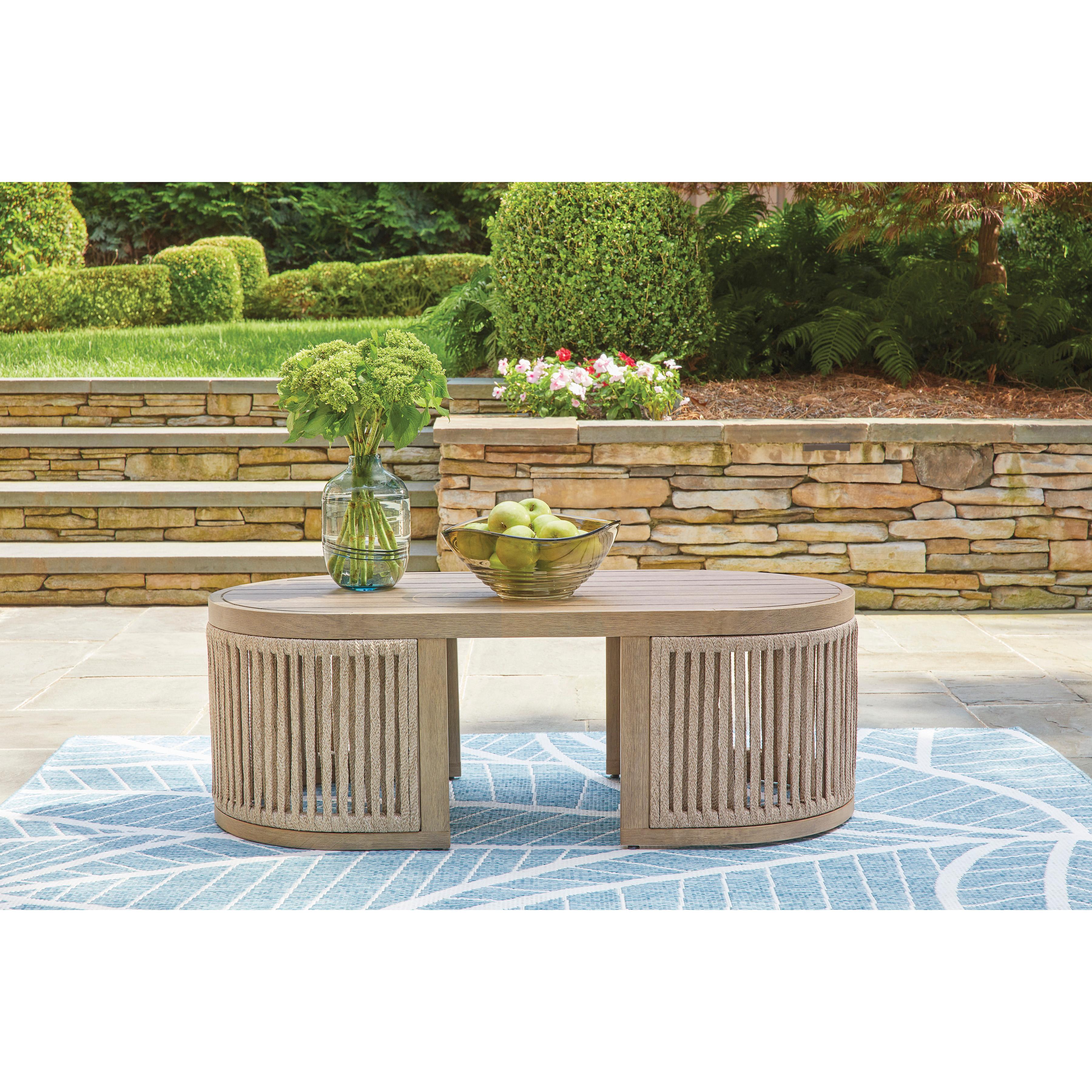 Signature Design by Ashley Serena Shores PCP604-701 Rectangular Cocktail Table IMAGE 4
