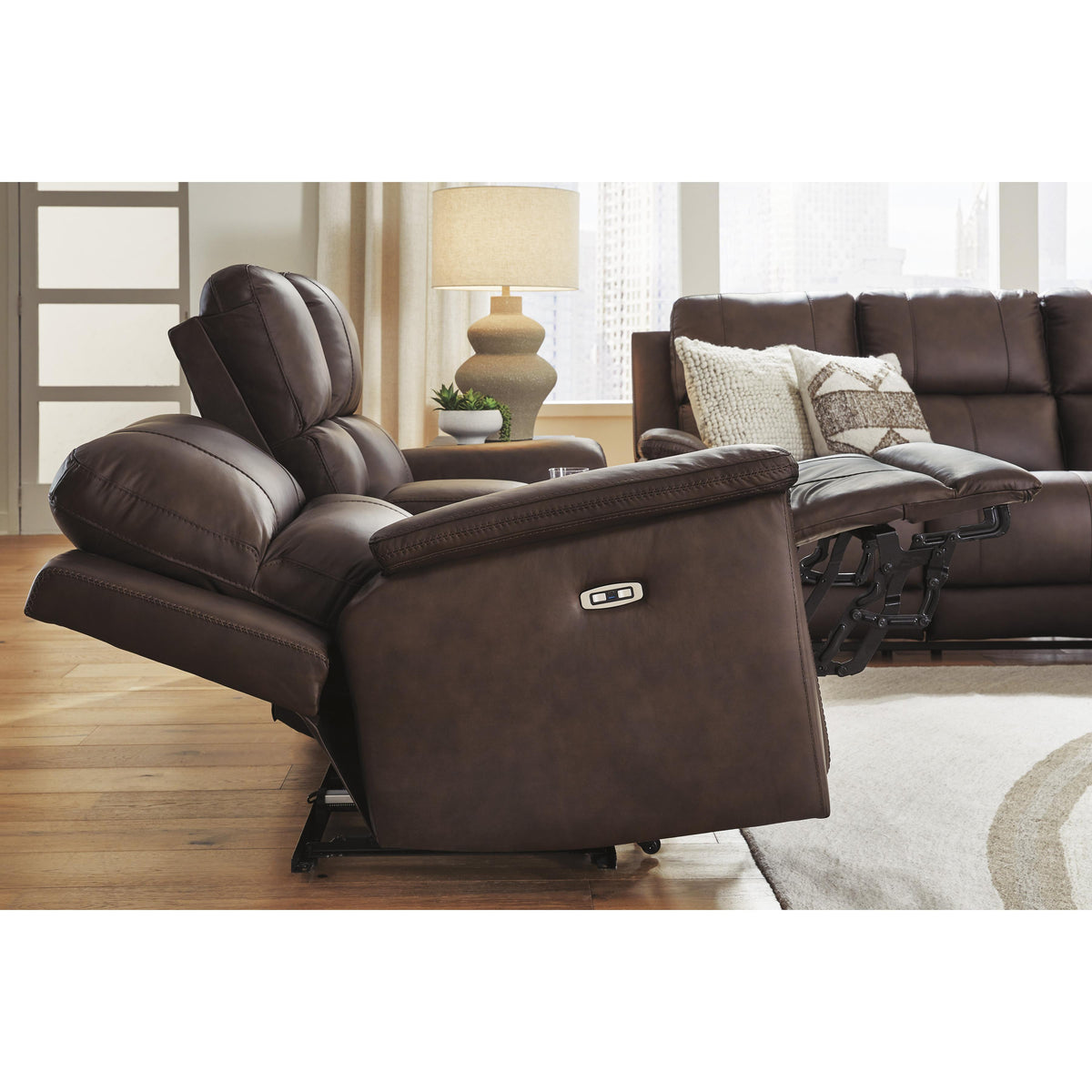 Signature Design by Ashley Bleckley PCU1200113 Power Recliner with Adjustable Headrest IMAGE 8