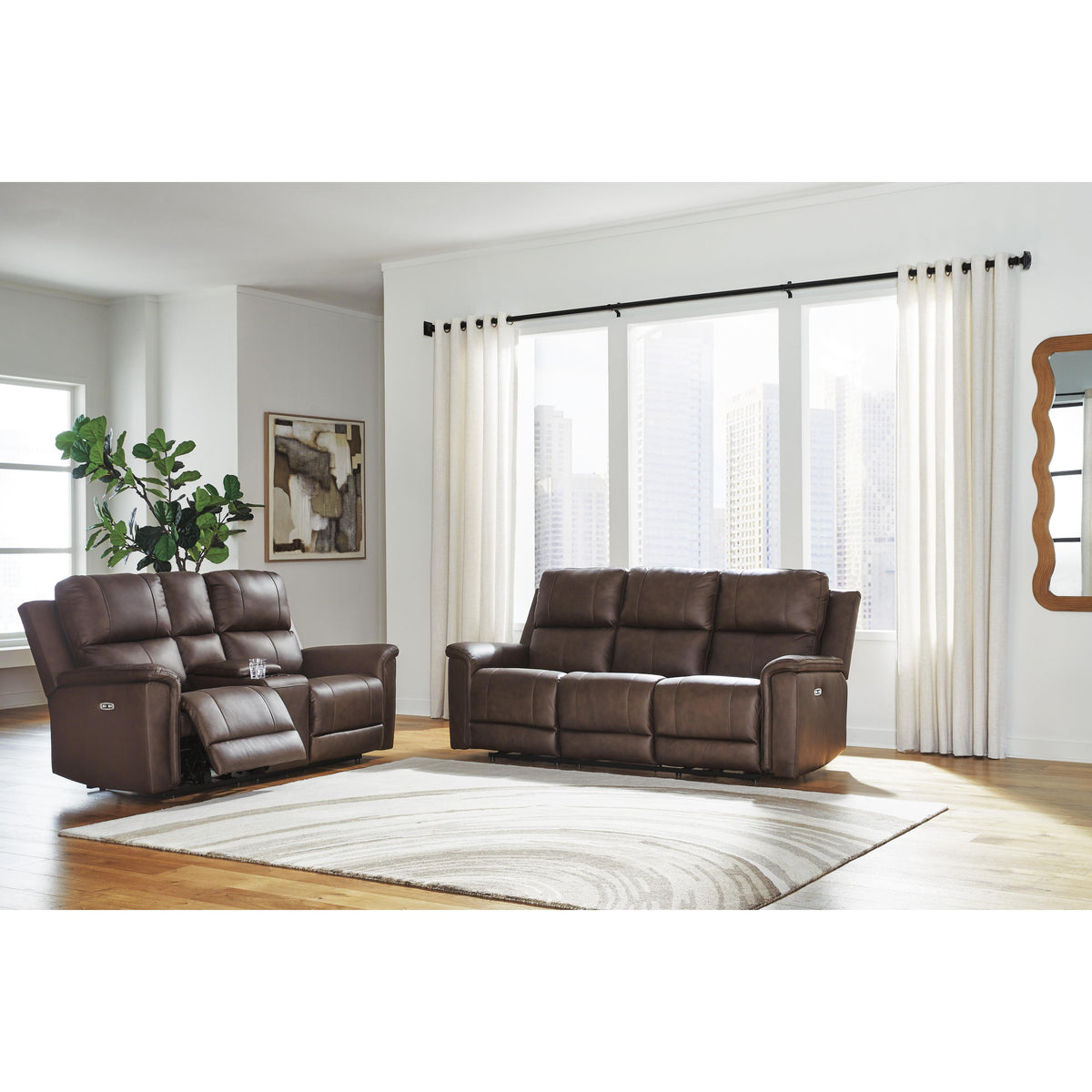 Signature Design by Ashley Bleckley PCU1200115 Power Reclining Sofa with Adjustable Headrest IMAGE 8