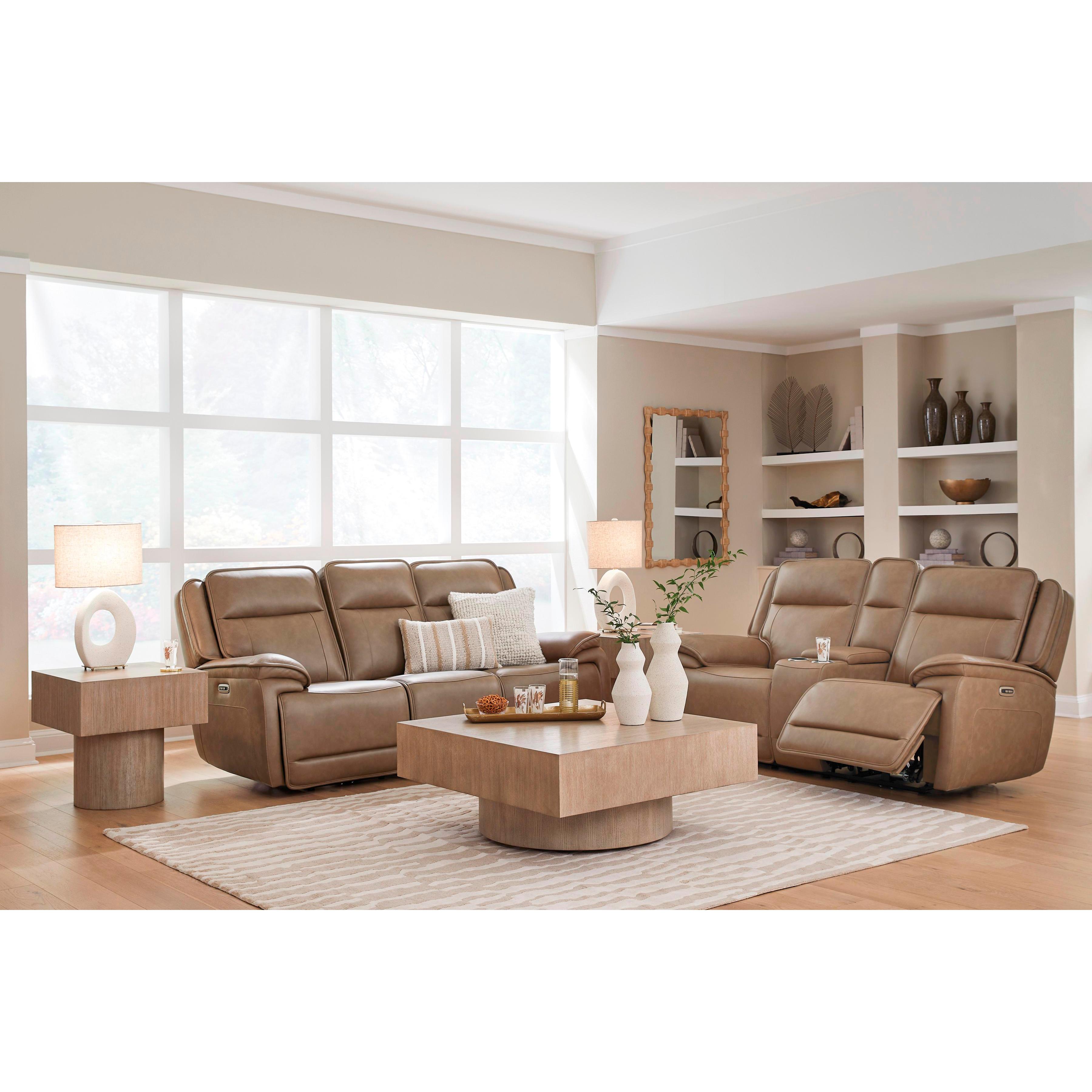 Signature Design by Ashley Glencroft PCU1240018 Power Reclining Loveseat with Console and Adjustable Headrest IMAGE 11