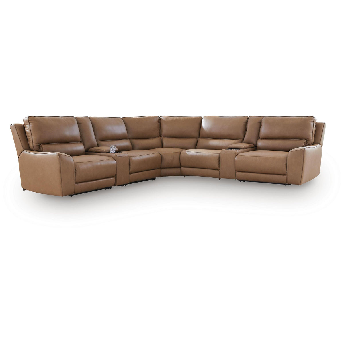 Signature Design by Ashley DeepWakes PCU62606S34 7 pc Reclining Sectional with Storage Consoles IMAGE 1